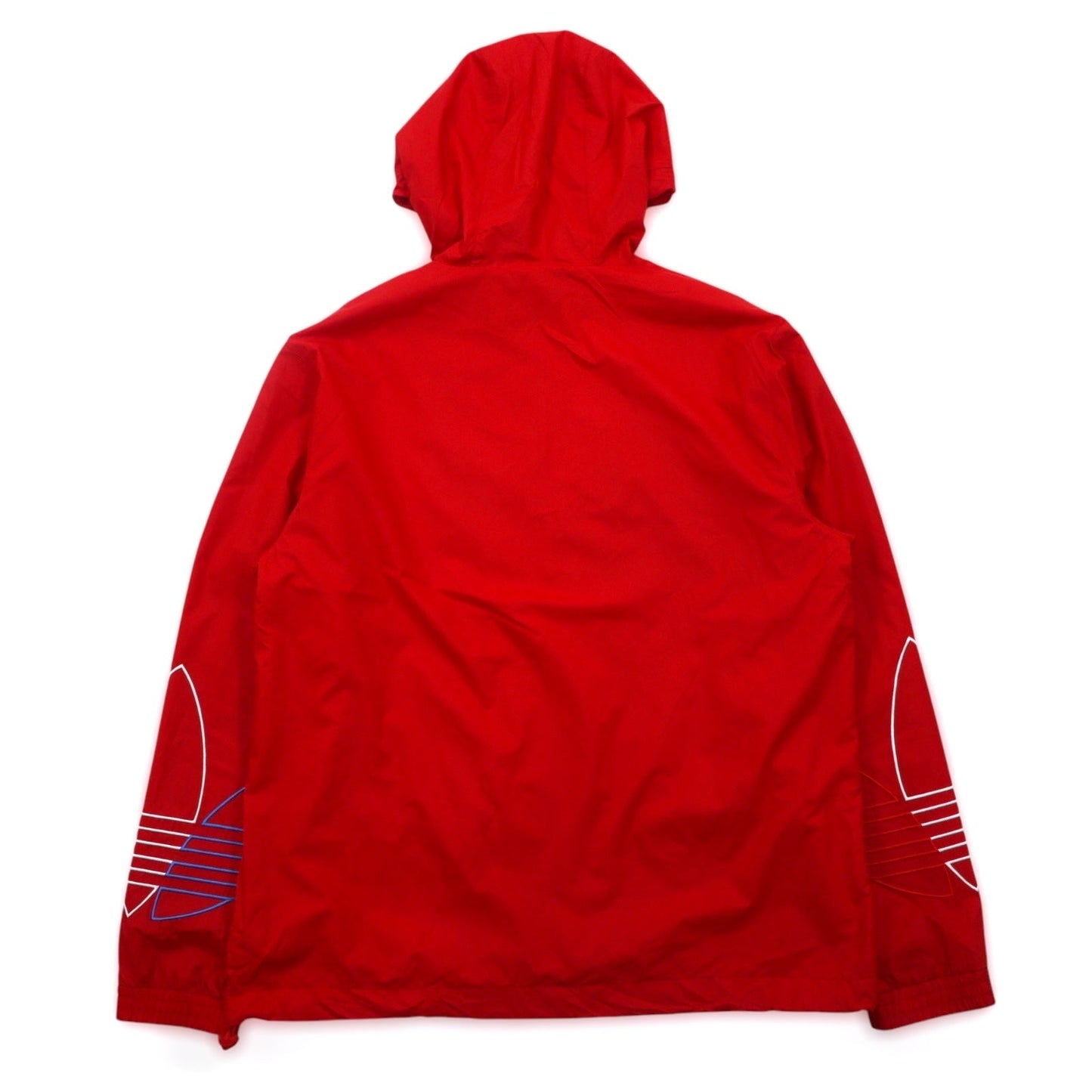 adidas originals アディカラー ウィンドブレーカー ナイロンジャケット M レッド トレフォイルロゴ Adicolor FTO Windbreaker Jacket GN3561