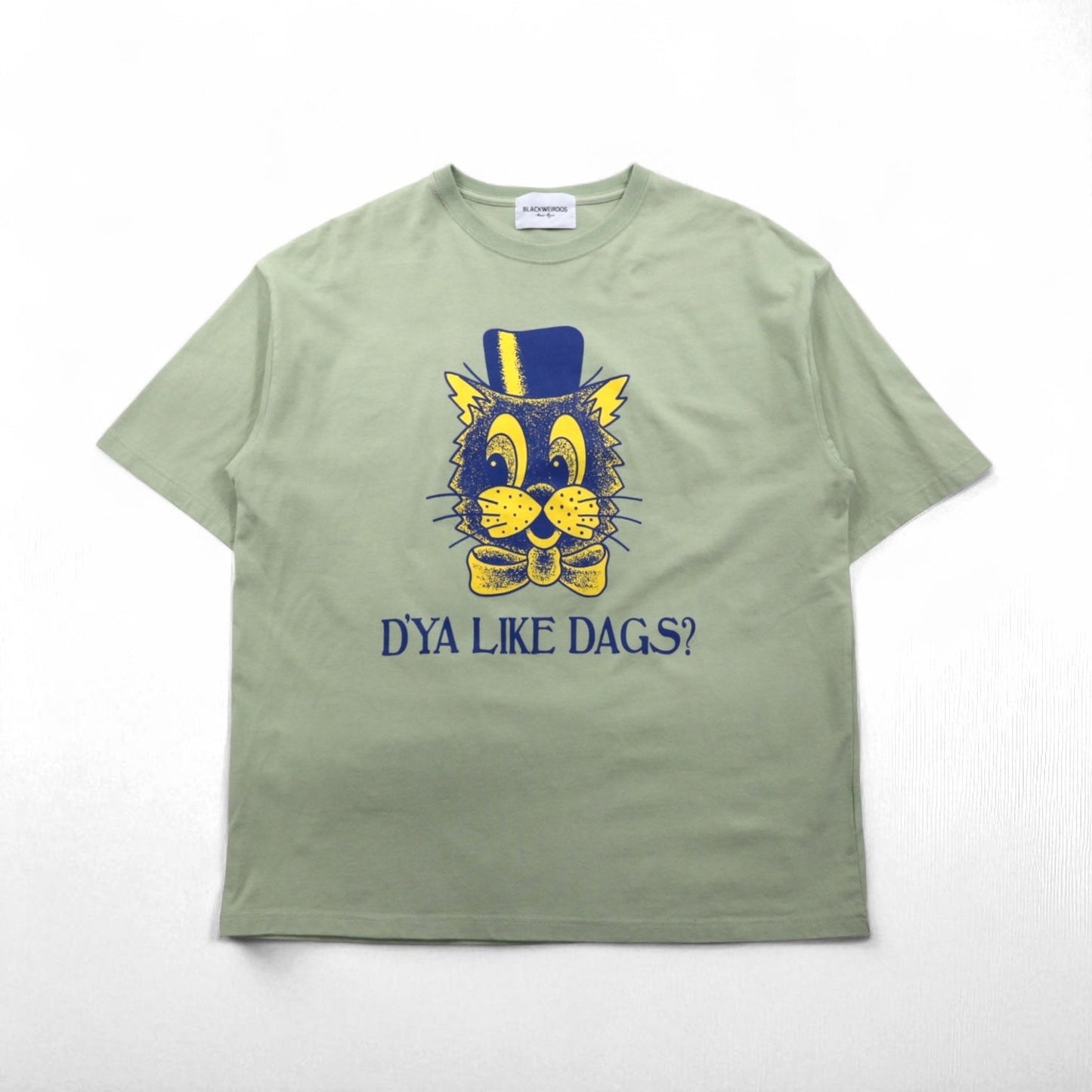 BLACKWEIRDOS プリント DAG Tee Tシャツ L グリーン 24SP-T502 日本製