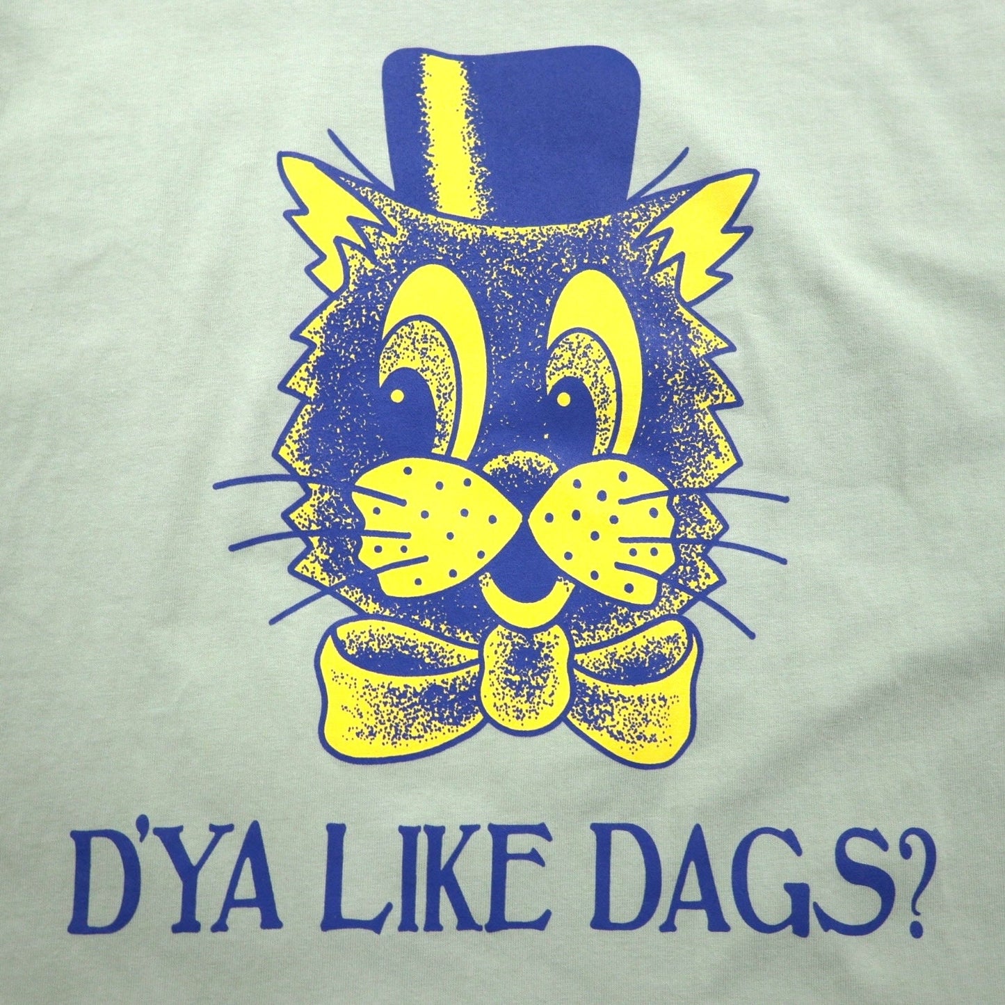BLACKWEIRDOS プリント DAG Tee Tシャツ L グリーン 24SP-T502 日本製