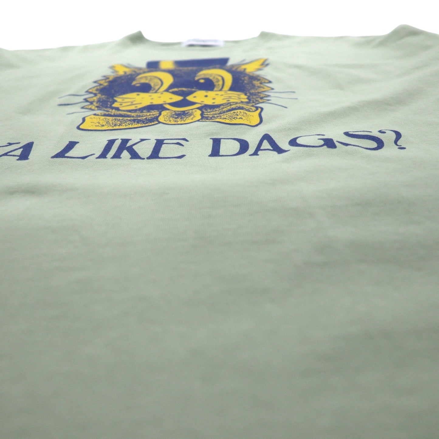 BLACKWEIRDOS プリント DAG Tee Tシャツ L グリーン 24SP-T502 日本製