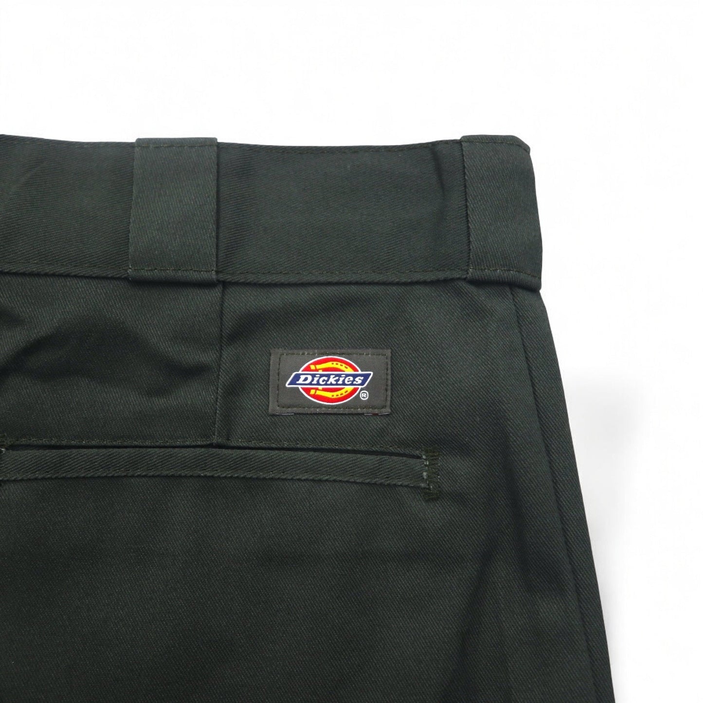 Dickies 874 チノパンツ ワークパンツ M カーキ ポリエステル コットン ホンジュラス製