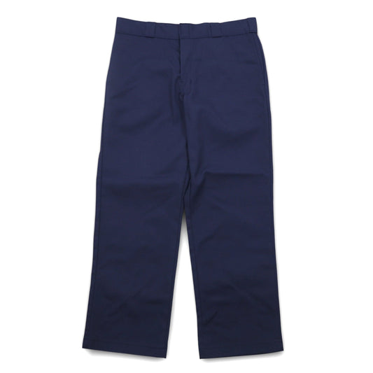 Dickies 874 チノパンツ ワークパンツ L ネイビー ポリエステル コットン