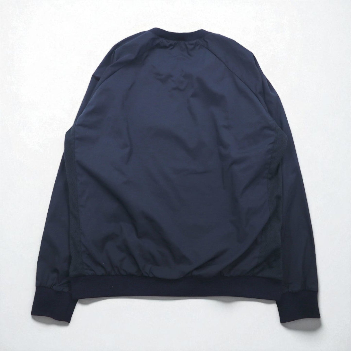 Brooks Brothers ピステ プルオーバー ナイロンジャケット L ネイビー サイドリブ 防水 ST ANDREWS LINKS