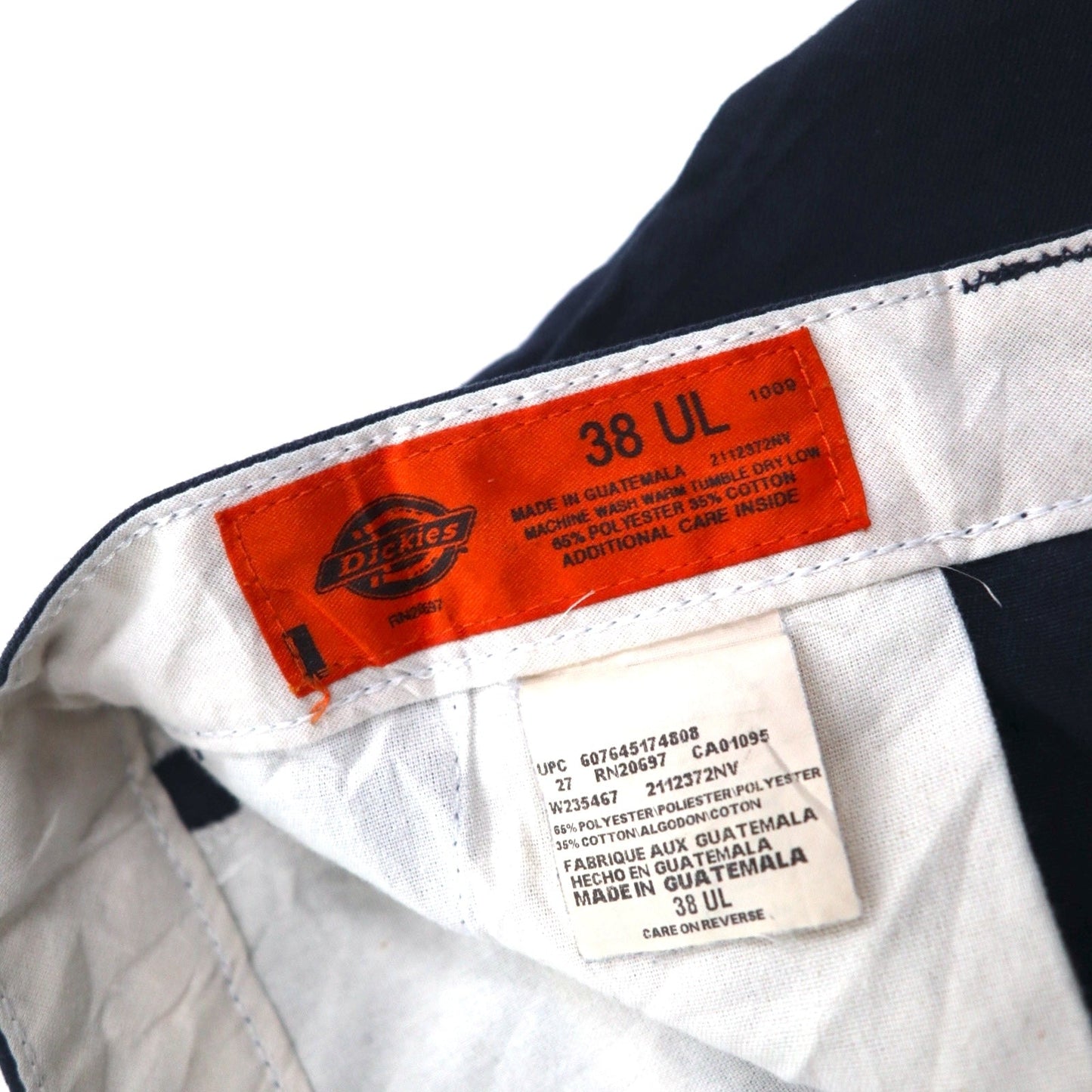 Dickies カーゴパンツ ワークパンツ XL ネイビー Industrial Cargo Pants 2112372NV グアテマラ製