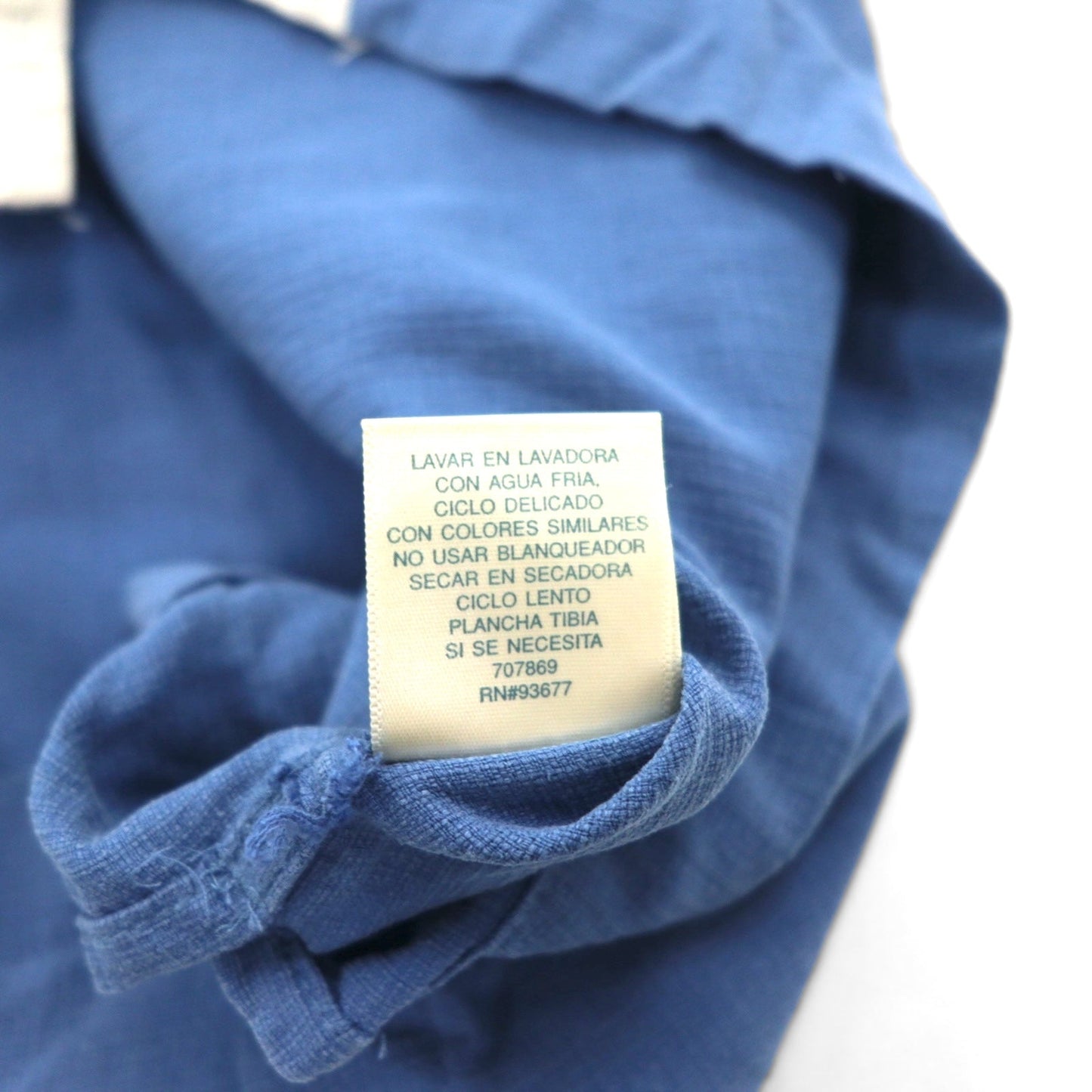 Island Shores シルク 半袖 オープンカラーシャツ 開襟 アロハシャツ 2XL ブルー ボックスシルエット ウォッシャブル