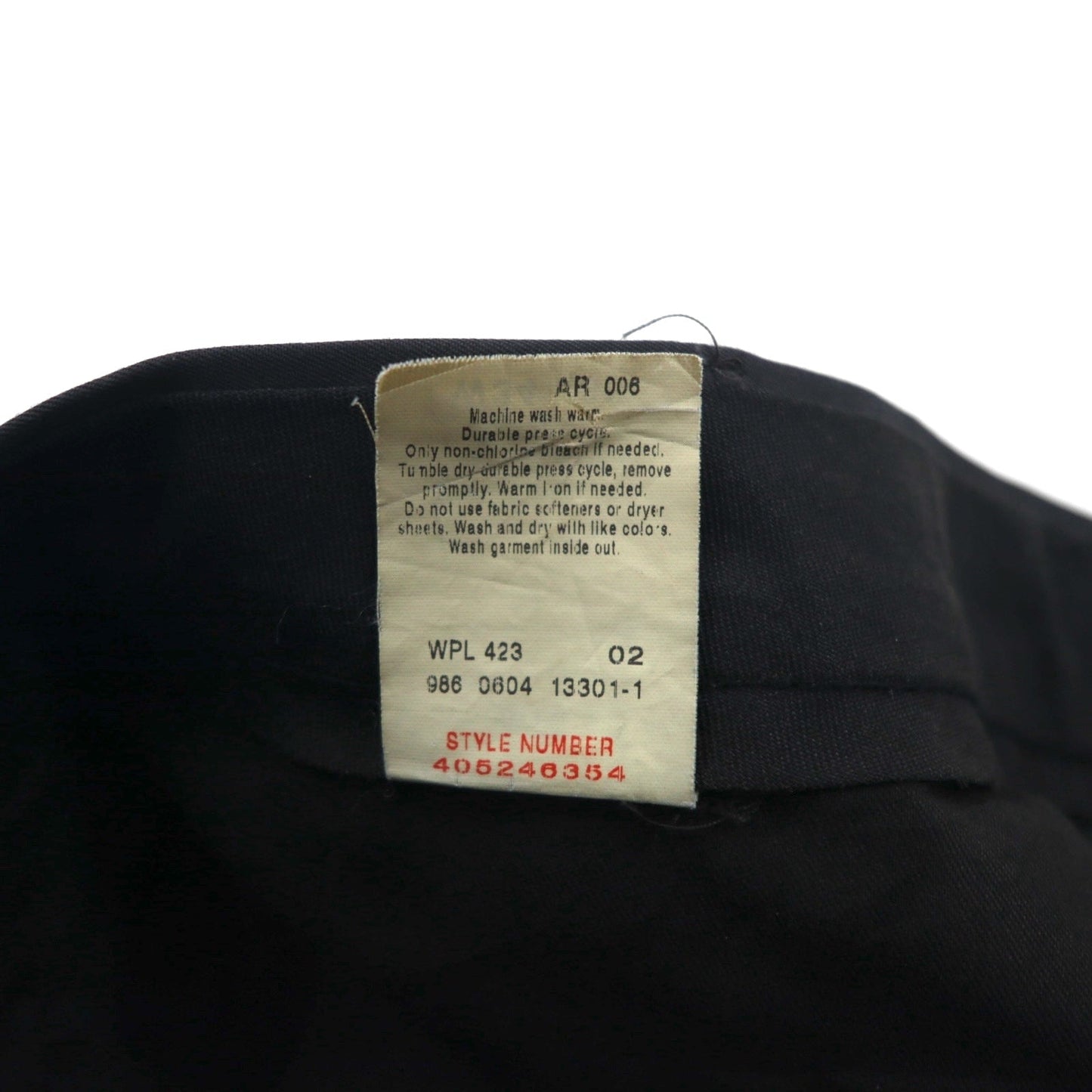 DOCKERS ( Levi's ) 00年代 2タック ワイド スラックスパンツ L グレー ポリエステル