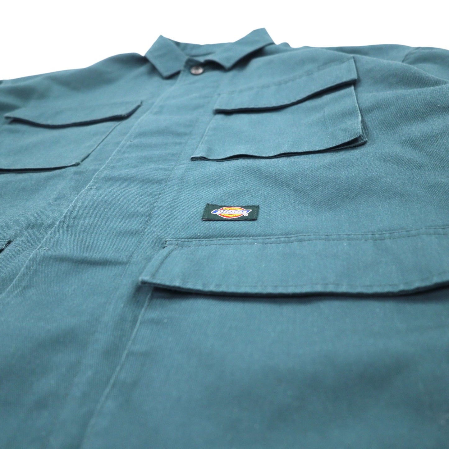 scair × Dickies BDU ミリタリージャケット L グリーン ポリエステル コットン TCツイル