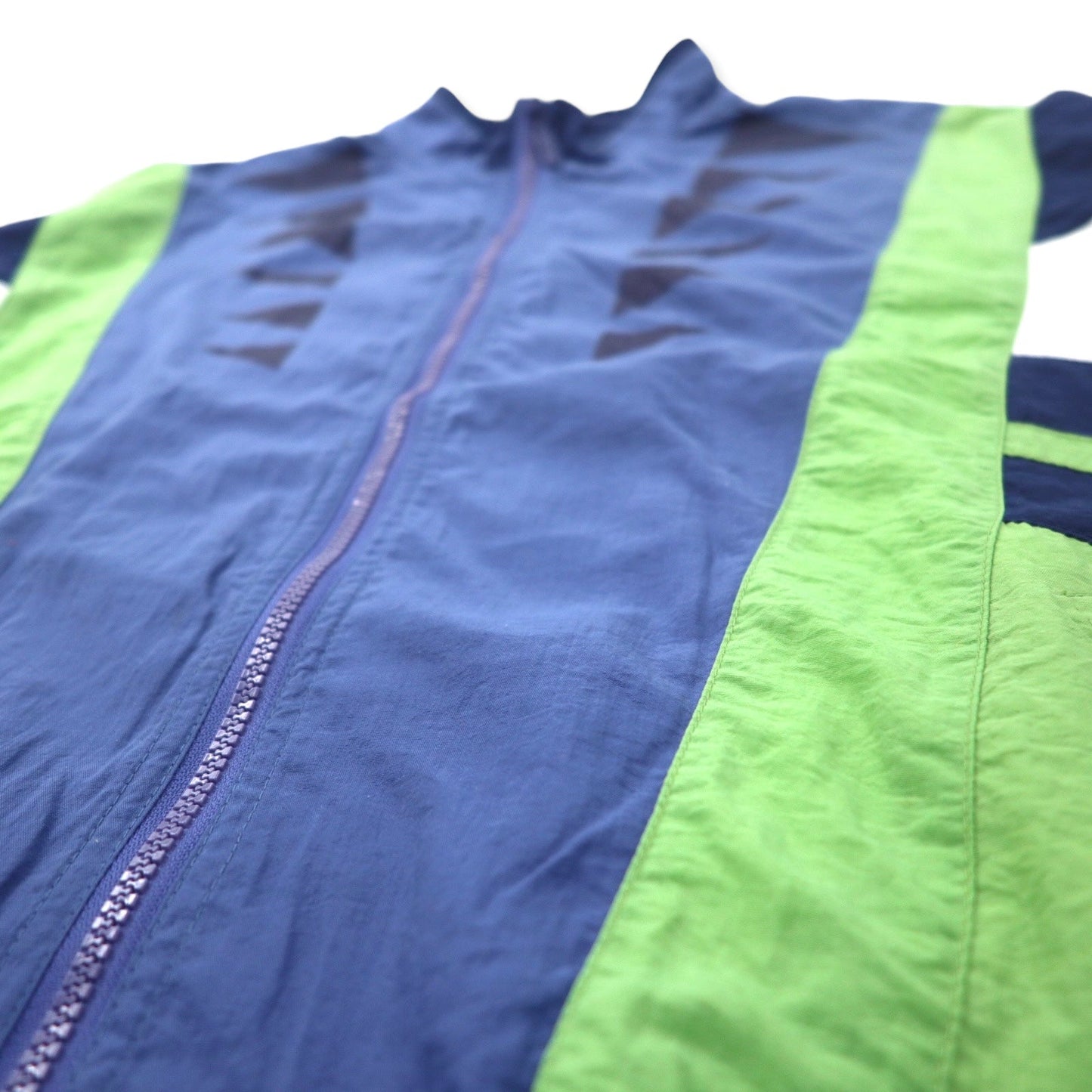 PUMA 90年代 ナイロンジャケット ウィンドジャケット M ネイビー ポリエステル ビッグサイズ