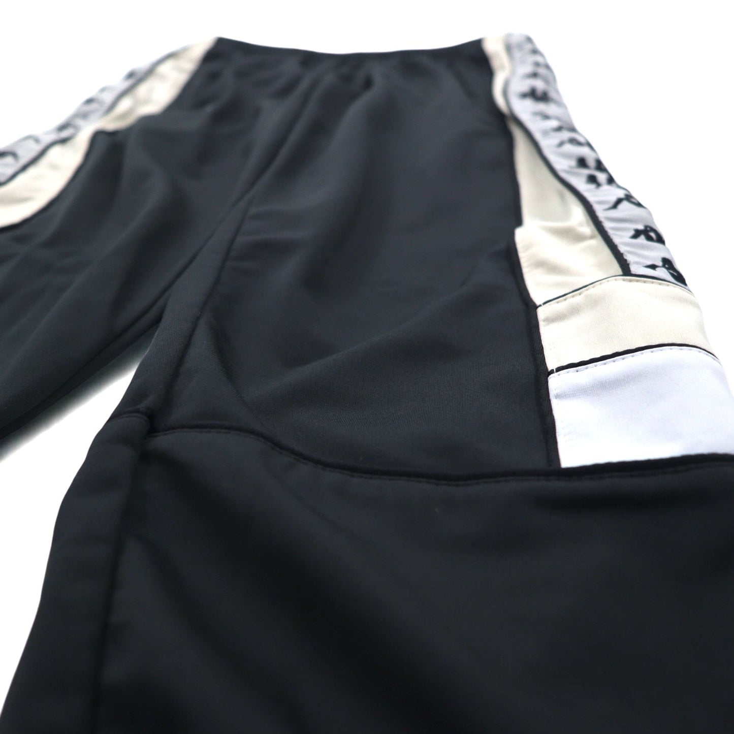 Kappa 00年代 トラックパンツ ジャージ L ブラック ポリエステル テープロゴ サイドライン