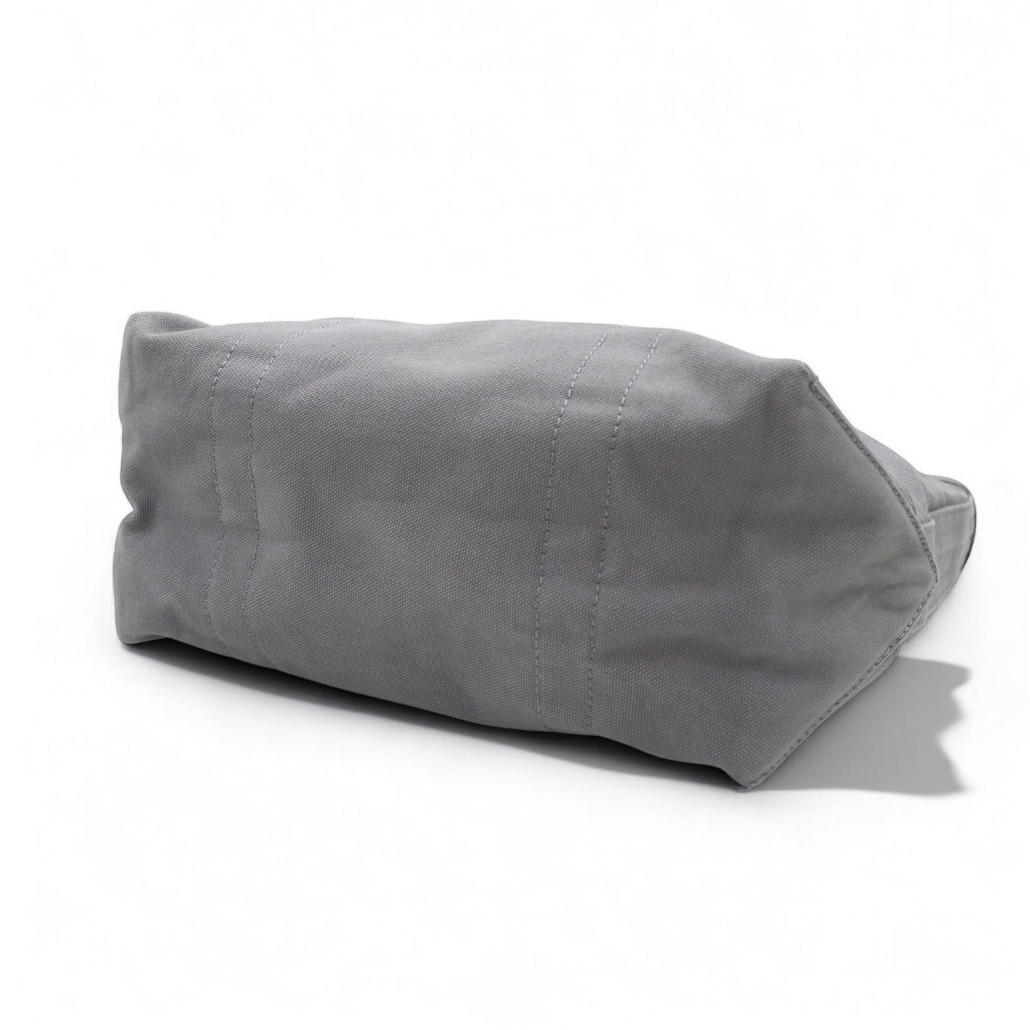 POLO RALPH LAUREN キャンバス トートバッグ グレー コットン ビッグポニー刺繍