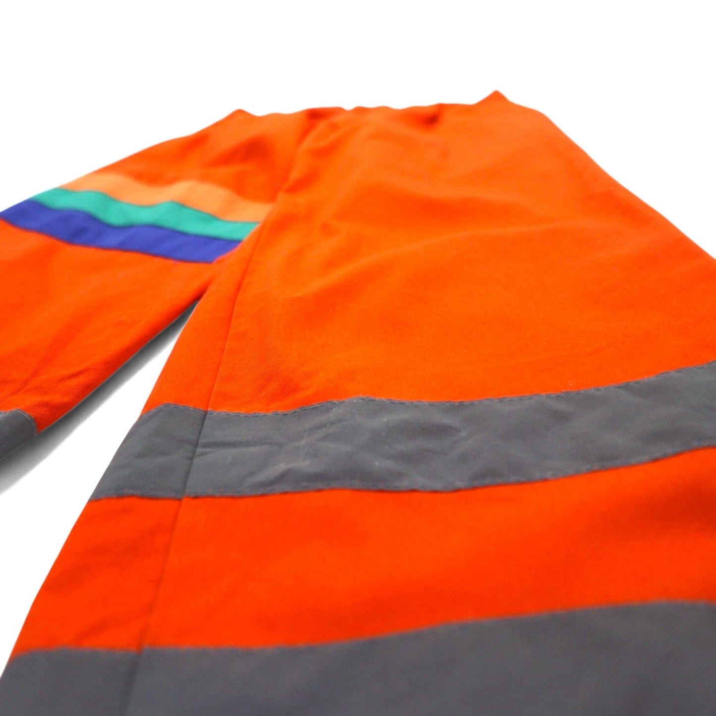 Vintage Euro Work Pants CIV S.A ユーロ ワークパンツ M オレンジ リフレクター