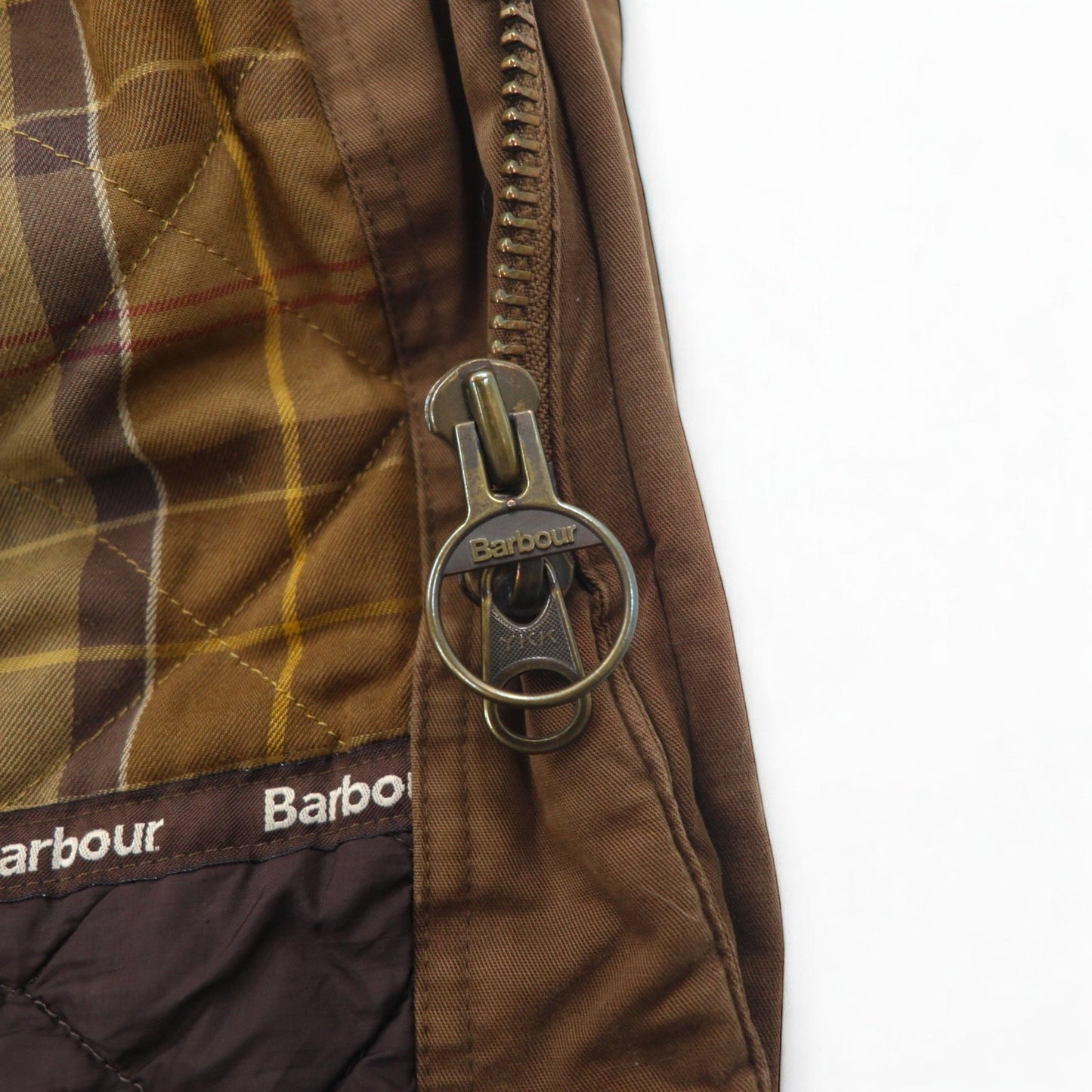 Barbour ビューフォートジャケット BEAUFORT JKT L ブラウン コットン 3ワラント T353 13071