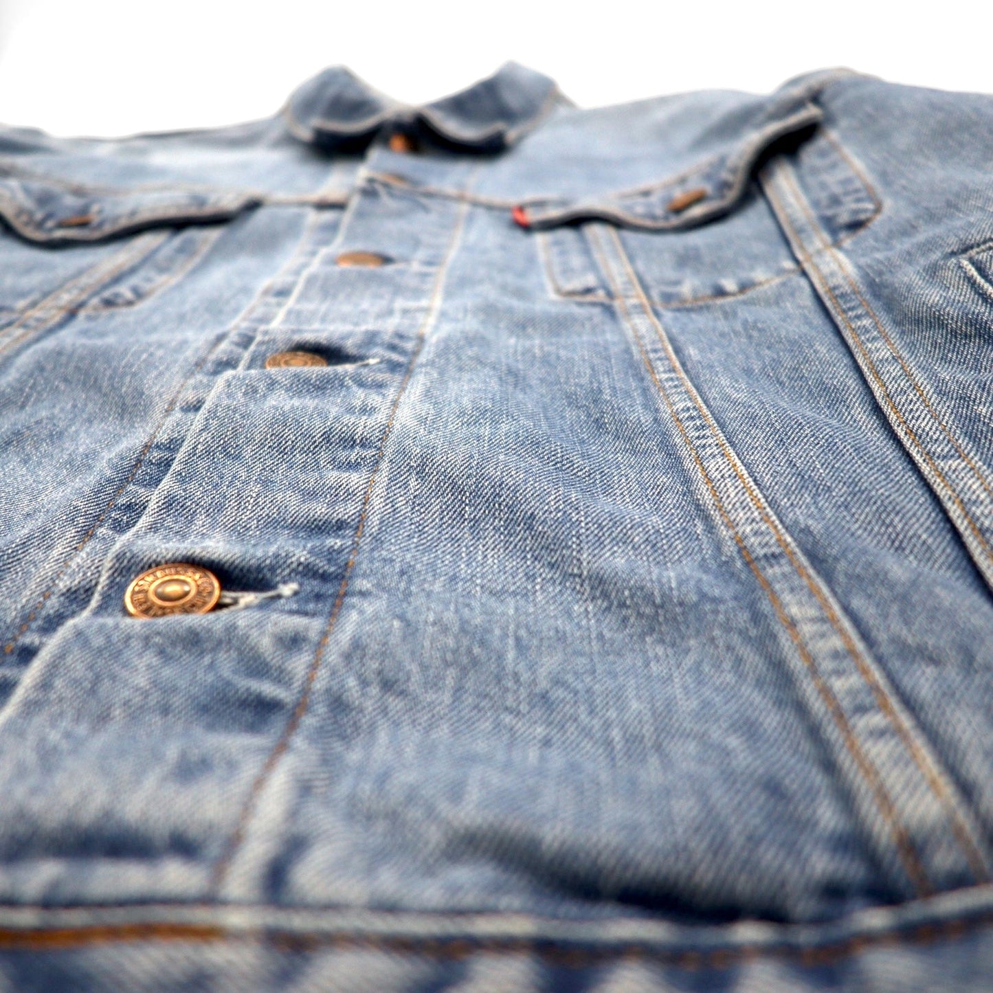 Levi's 90年代 イタリア製 ユーロモデル デニム トラッカージャケット Gジャン XL インディゴ ブルー 70503 0407
