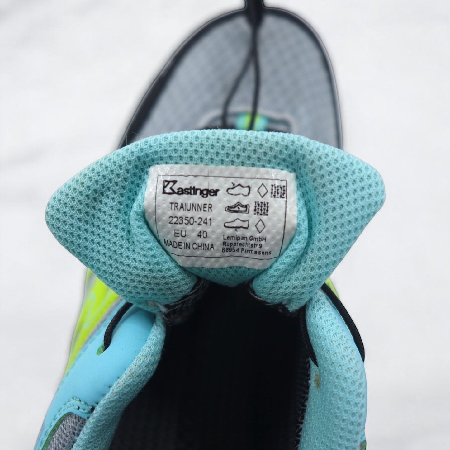 Kastinger トレイルランナー トレッキングシューズ スニーカー 24.5cm ブルー K-TEX 22350-241