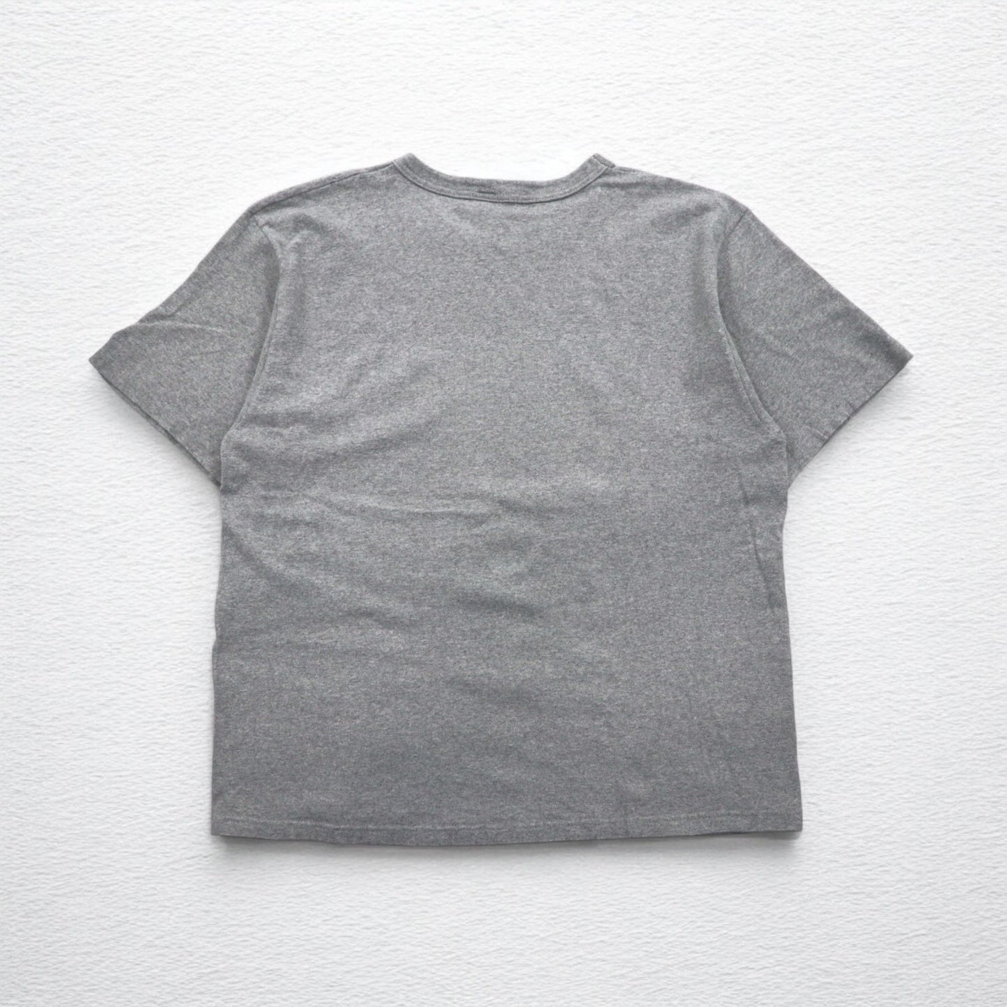 Champion 90年代 刺繍タグ Tシャツ XL グレー コットン NOTRE DAME FOOTBALL メキシコ製
