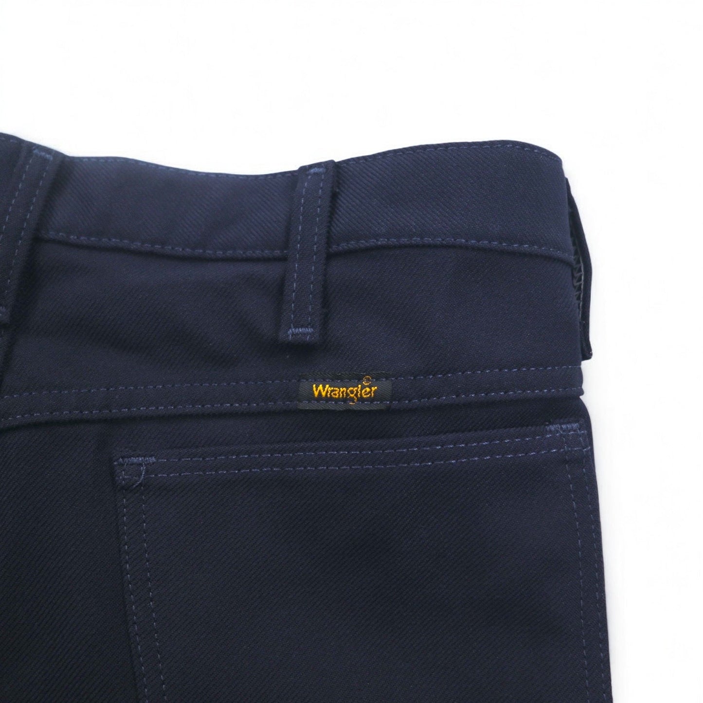 Wrangler 90年代 ランチャー ドレスジーンズ M ネイビー ポリエステル 82NV メキシコ製