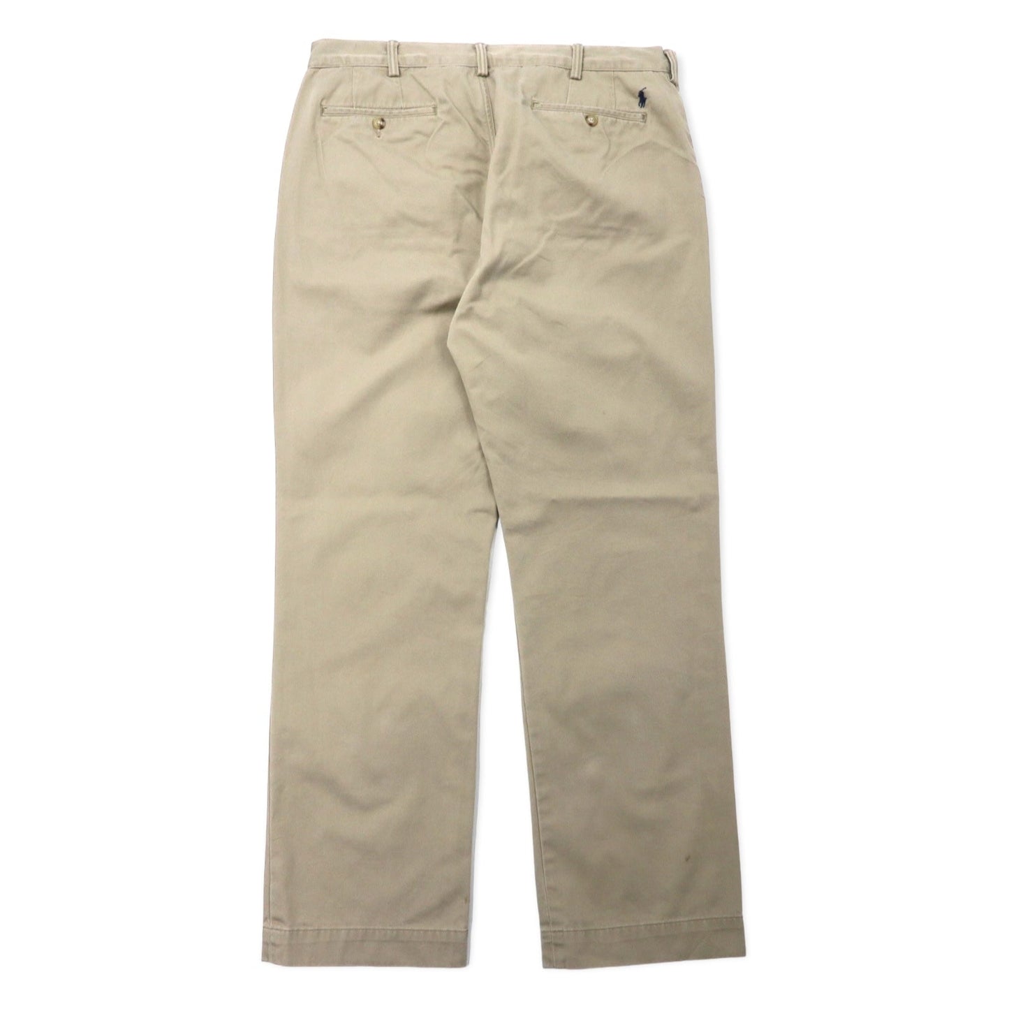POLO RALPH LAUREN クラシックフィット チノパンツ 36 ベージュ コットン TALONジップ THE POLO CHINO