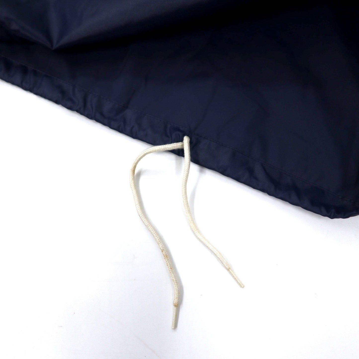 IZOD LACOSTE 80年代 糸巻きタグ アノラックパーカー M ネイビー ナイロン パッカブル