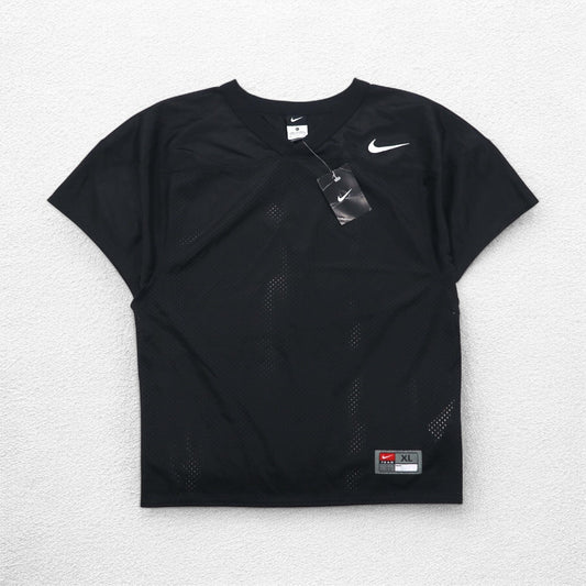 NIKE メッシュ ゲームシャツ XL ブラック ポリエステル スウォッシュ 678434-010 未使用品