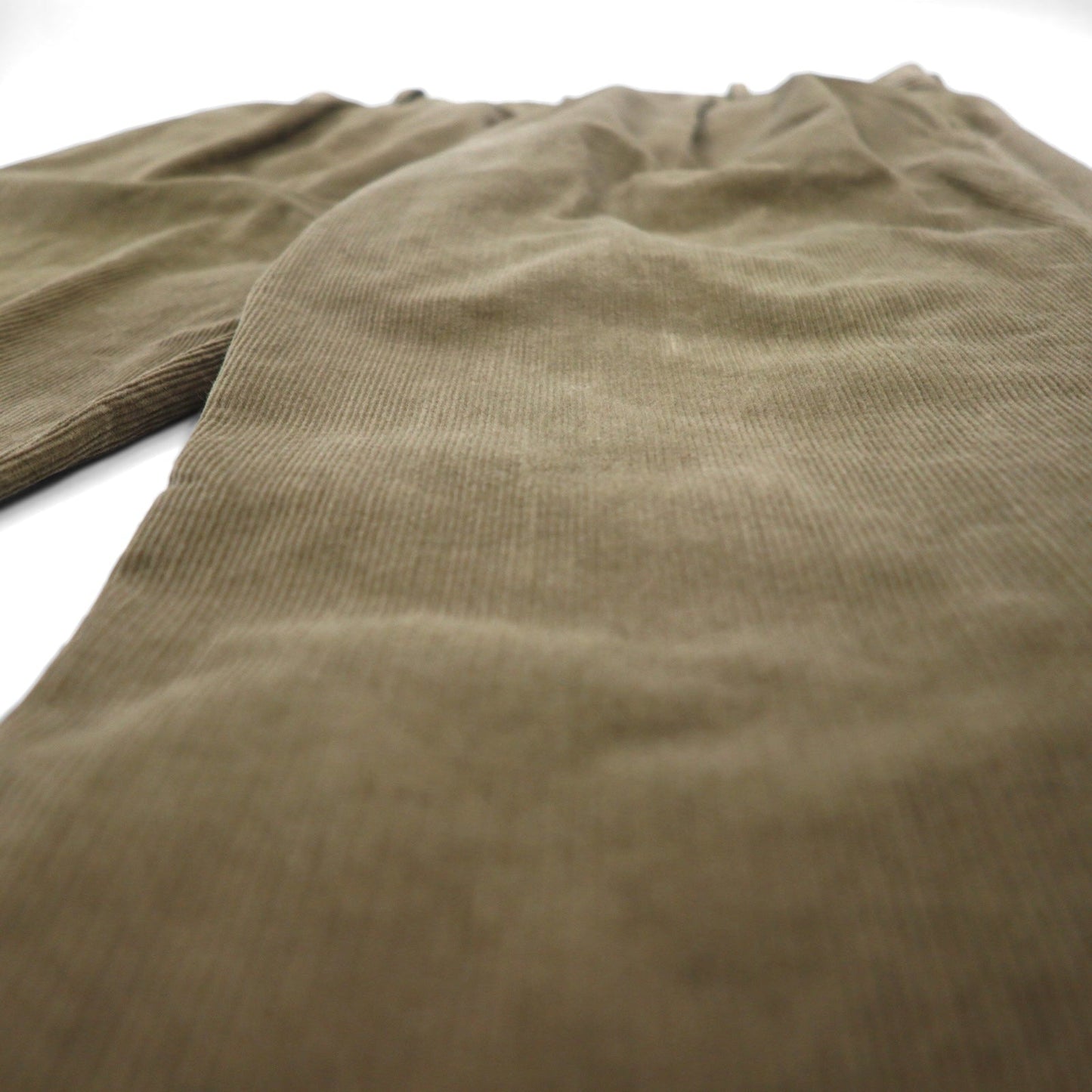 DOCKERS ( Levi's ) 00年代 スラックス 2タック ワイド コーデュロイパンツ L ブラウン コーデュロイ