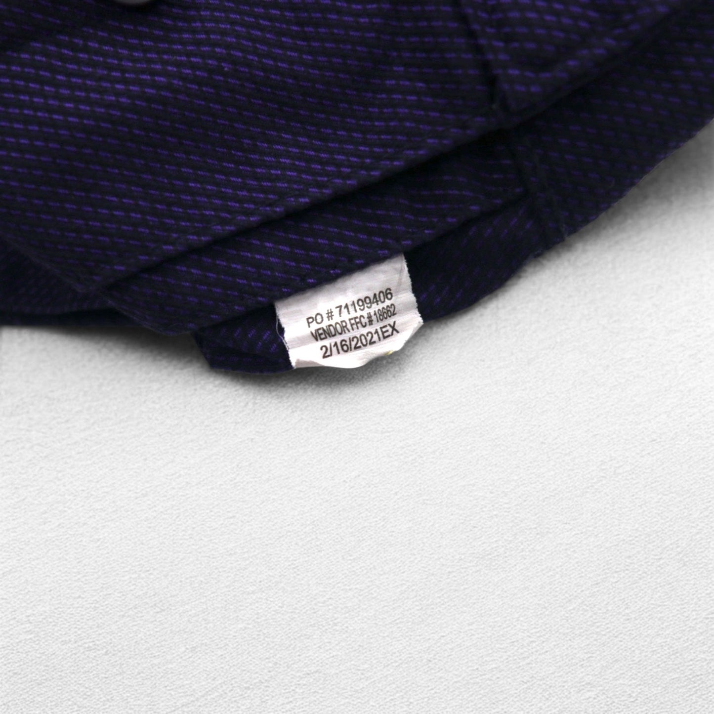 FedEx 90年代 開襟 ワークシャツ 半袖 オープンカラー XL パープル アメリカ 企業 ボックスシルエット Designed By Stan Herman VF Imagewear