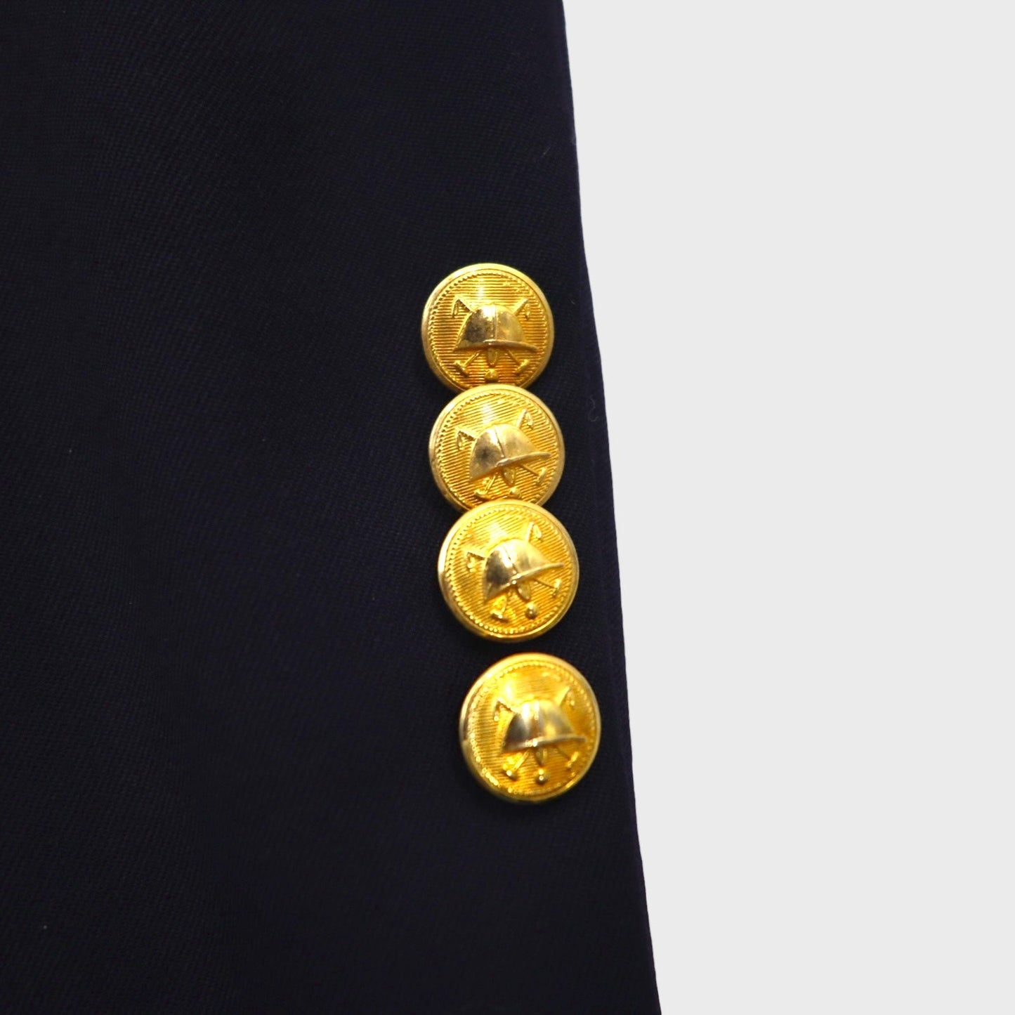 Ralph Lauren 90年代 日本製 ブレザー 紺ブレ セットアップ ダブル スーツ M ネイビー ウール 金ボタン