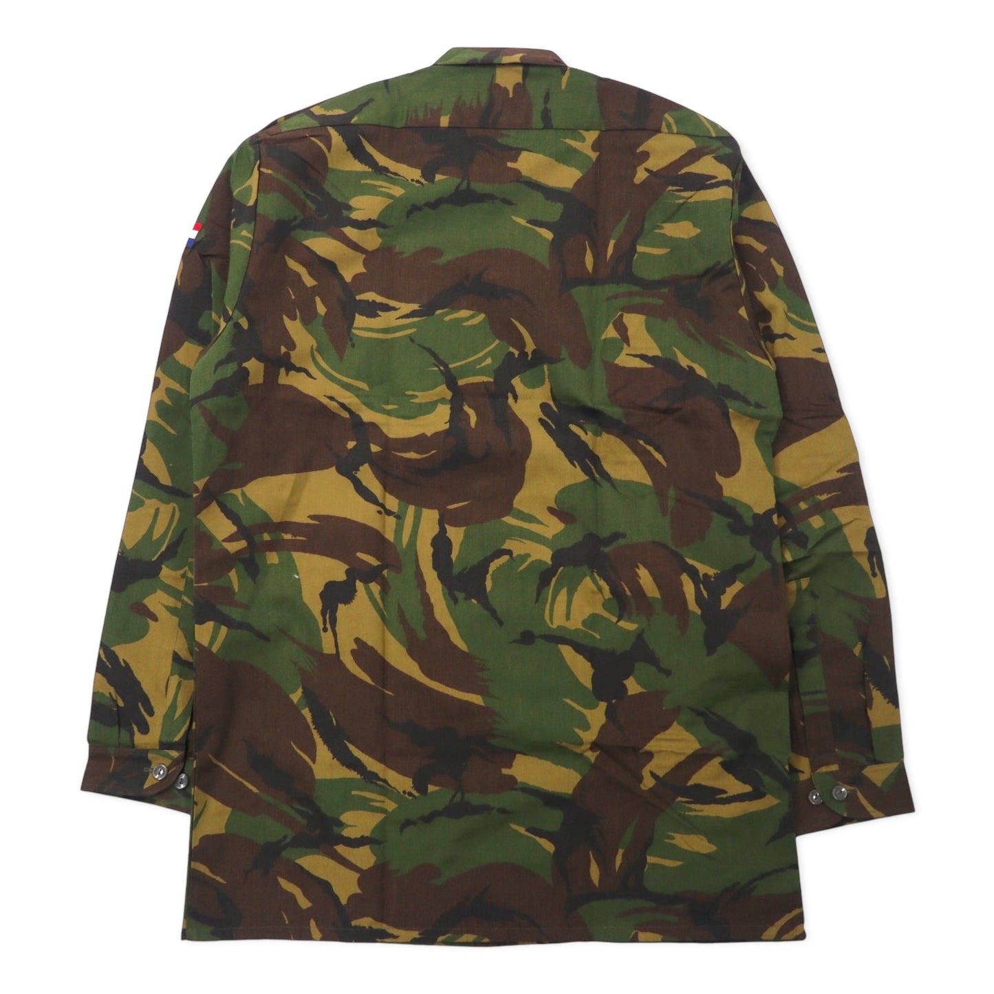 EURO MILITARY オランダ軍 90年代 BDU フィールドシャツ L カーキ カモフラ ミリタリー LONNEKER TEXTILES デッドストック 未使用品