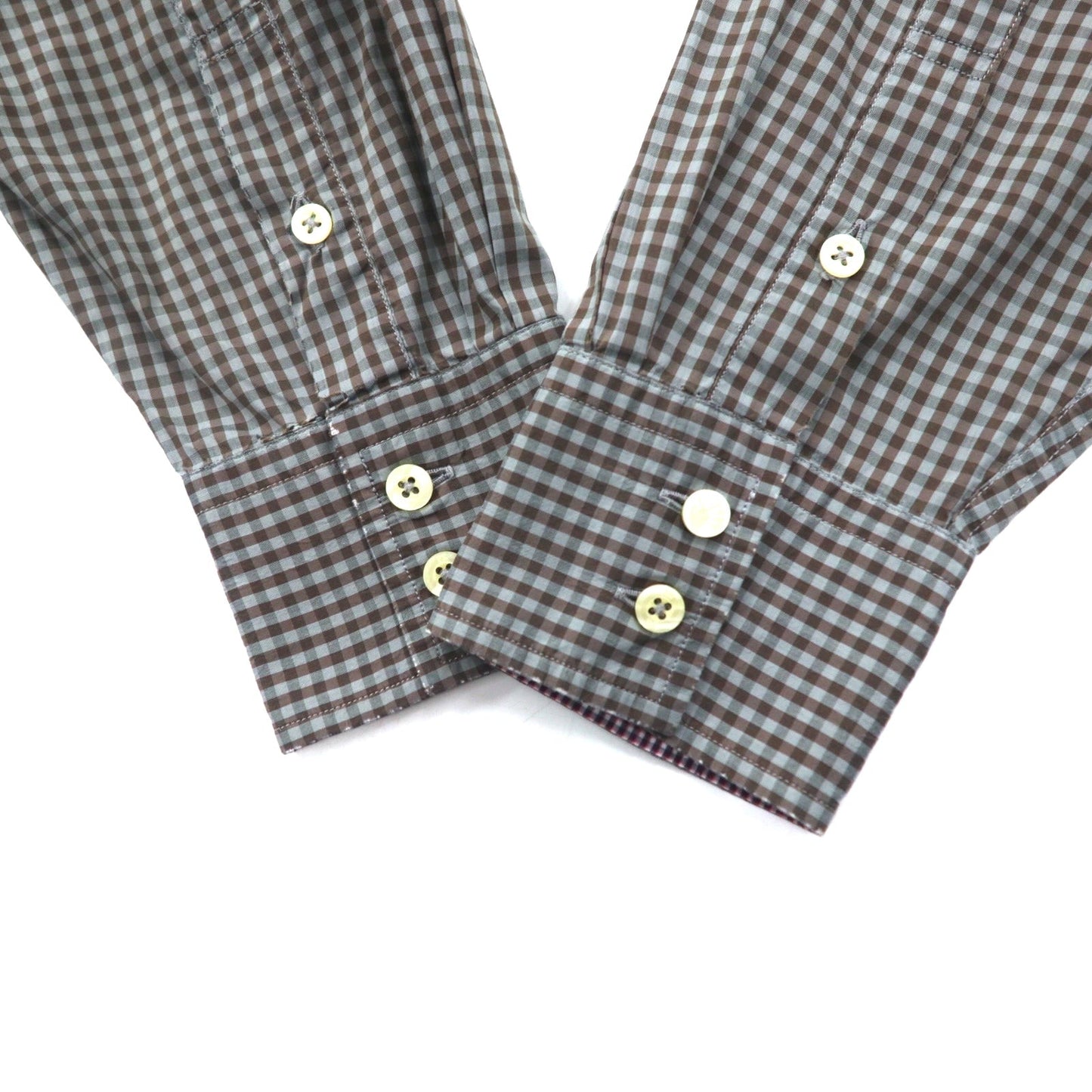 PS Paul Smith ドレスシャツ L グレー チェック コットン