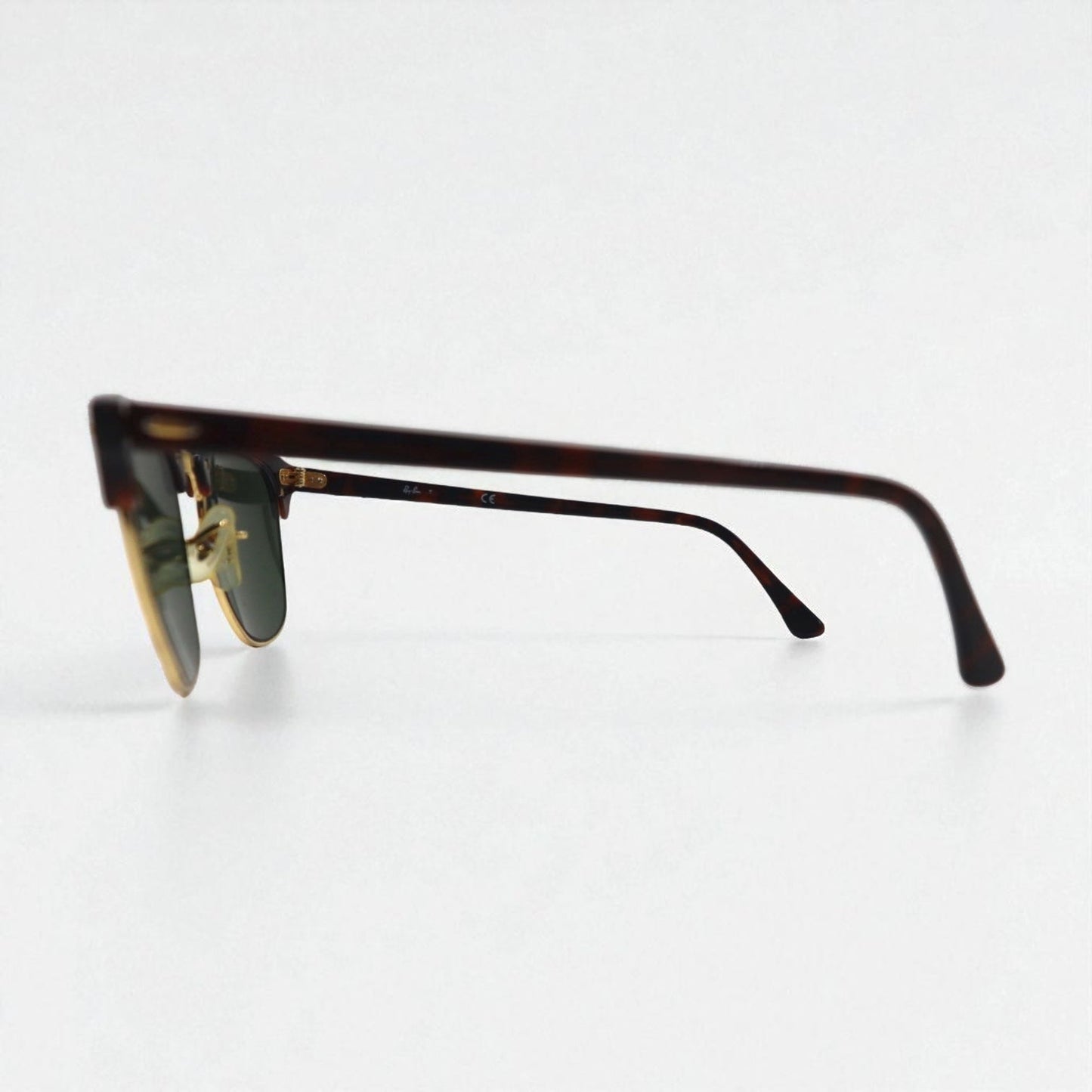 Ray-Ban クラブマスター CLUBMASTER ハーフリム サングラス ブラウン RB3016 W0366 51-21 3N