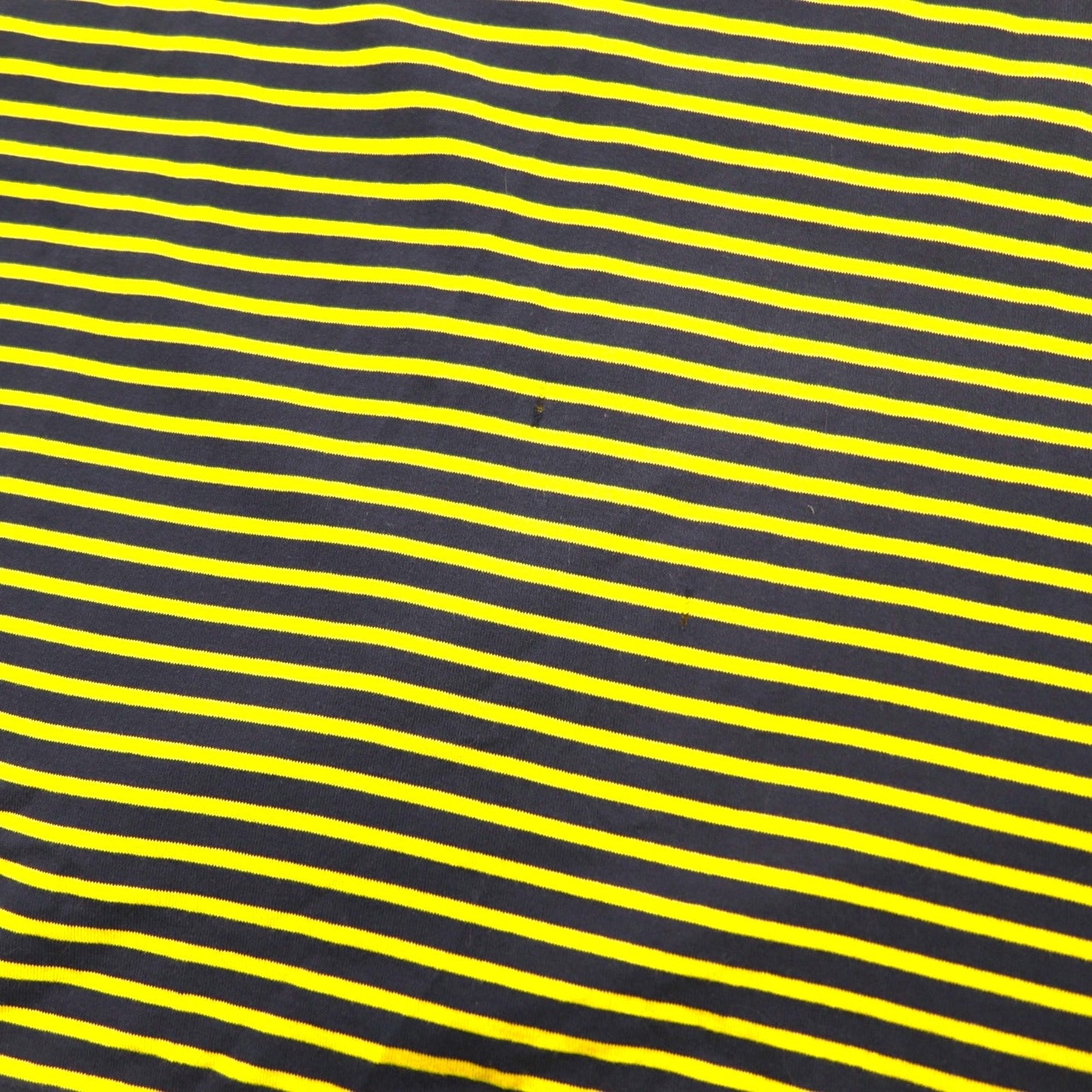 POLO RALPH LAUREN ピマコットン ボーダー ポロシャツ M イエロー ネイビー ポニー刺繍 PRO FIT