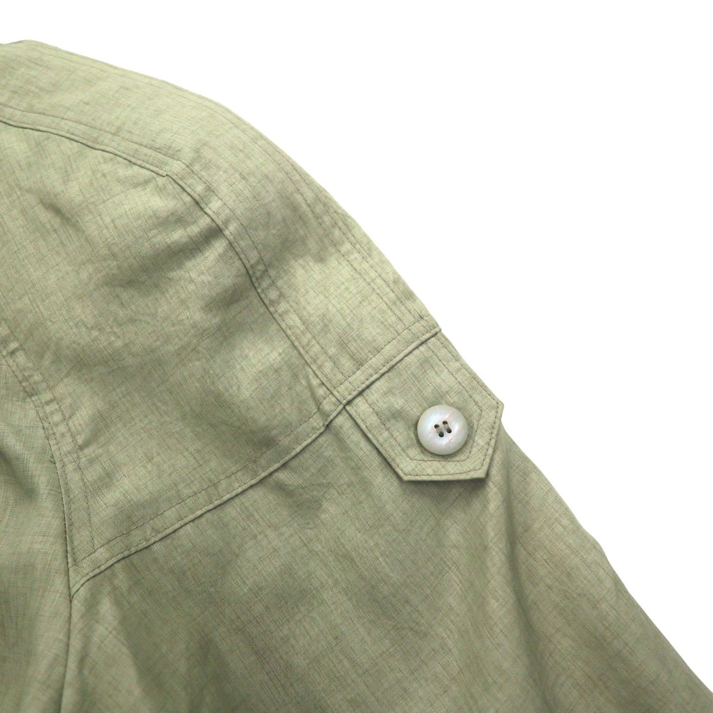 Vintage Trench Coat Collection Elegante トレンチコート L カーキ ベルト付き DIVISIN OF THUNDER BAY