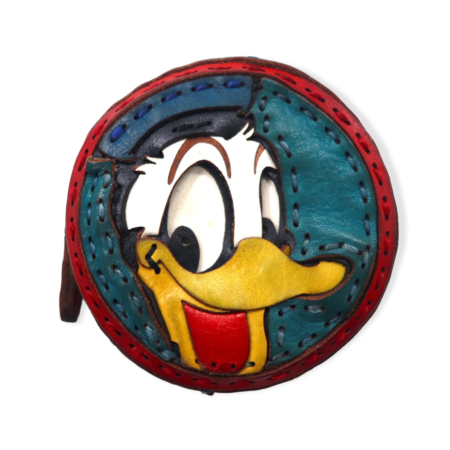 ojaga design × Disney コインケース レザー ドナルドダック マルチカラー 日本製