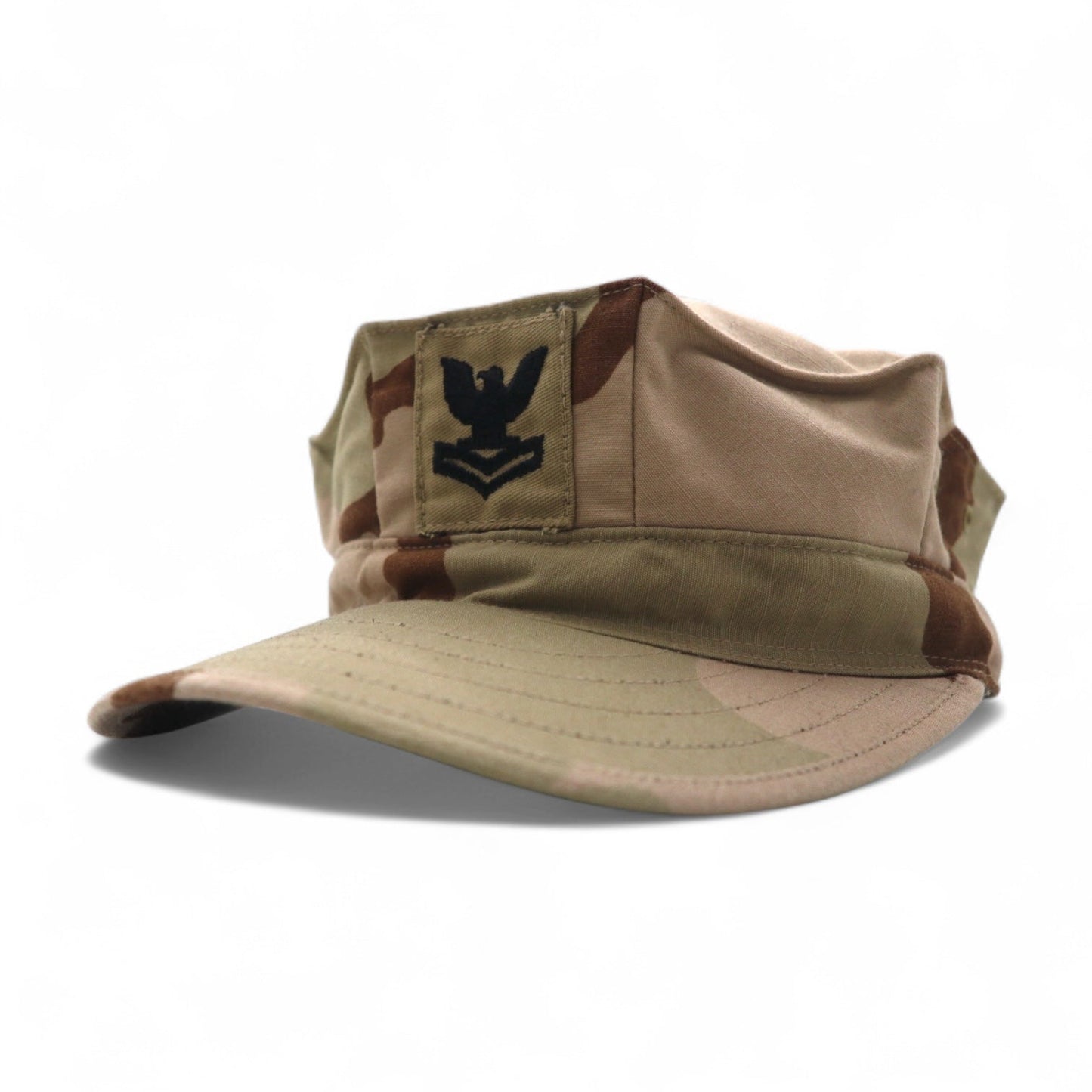 US Marine Corps ( USMC ) 米軍 00年代 デザートカモ ユーティリティキャップ L ベージュ リップストップ ミリタリー SEKRI INDUSTRIES INC.
