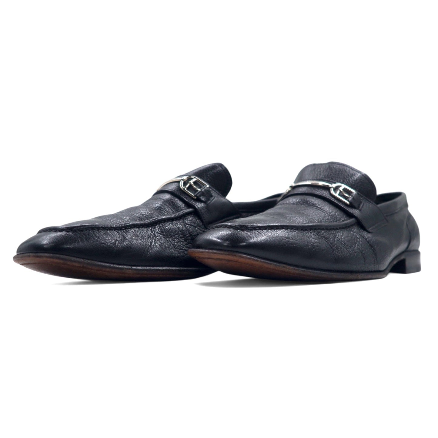 BALLY スイス製 ビットローファー 27cm ブラック レザー BRIAN