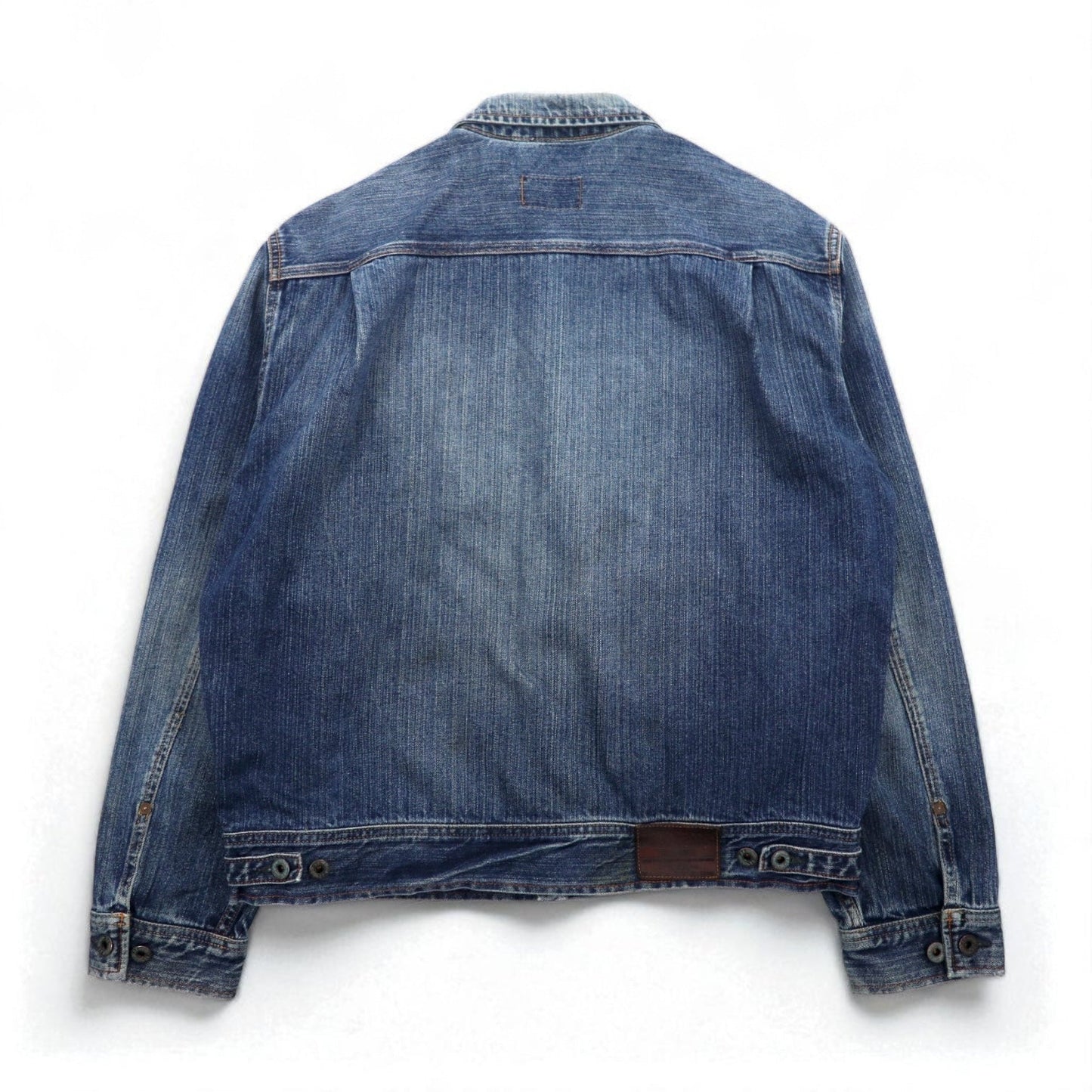 POLO JEANS ( RALPH LAUREN ) 90年代 デニムジャケット Gジャン L インディゴ GIVE JAKET 3YU18
