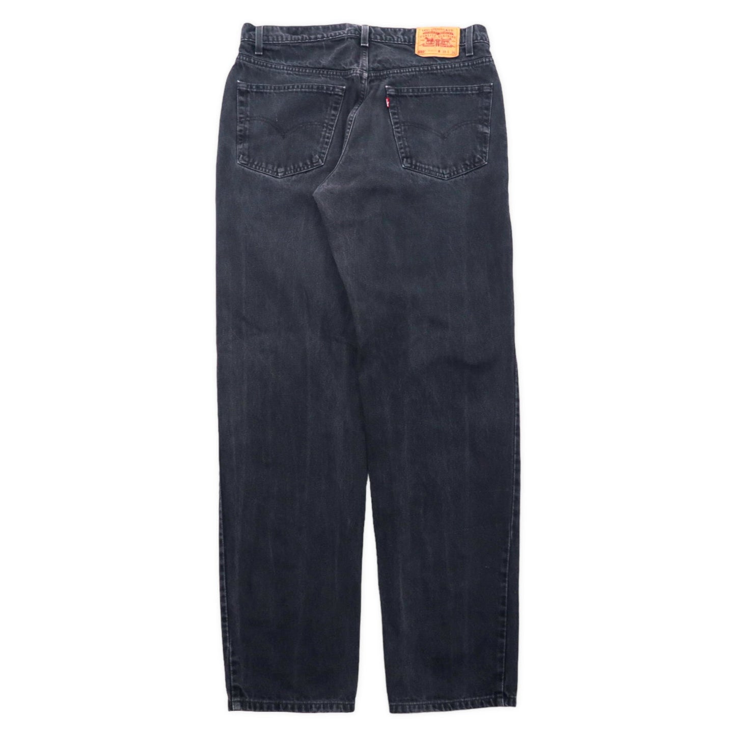 Levi's 90年代 550 ワイド バギー テーパード デニムパンツ 38 ブラック 550-4891 リラックスフィット RELAXED FIT