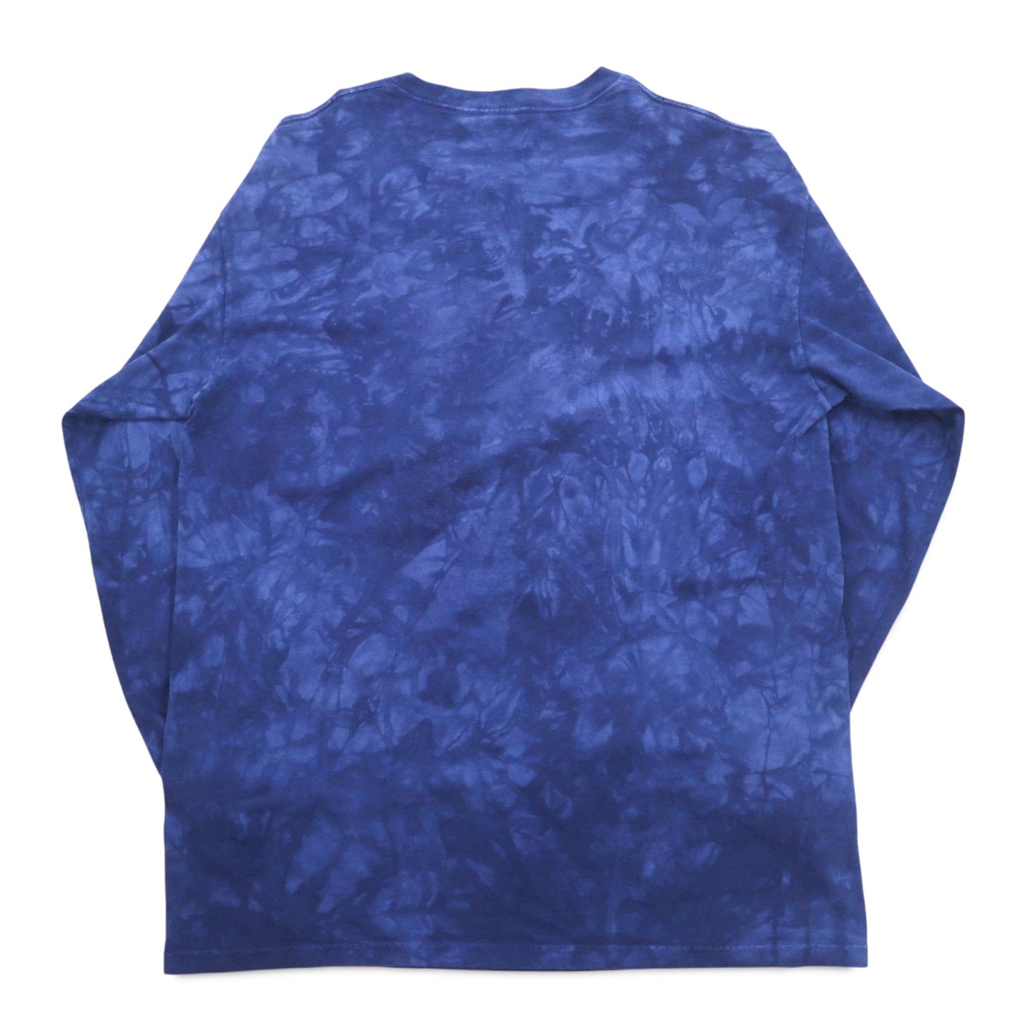 THE MOUNTAIN ロングスリーブTシャツ ロンT XXL ネイビー USA タイダイ 星条旗 イーグル メキシコ製