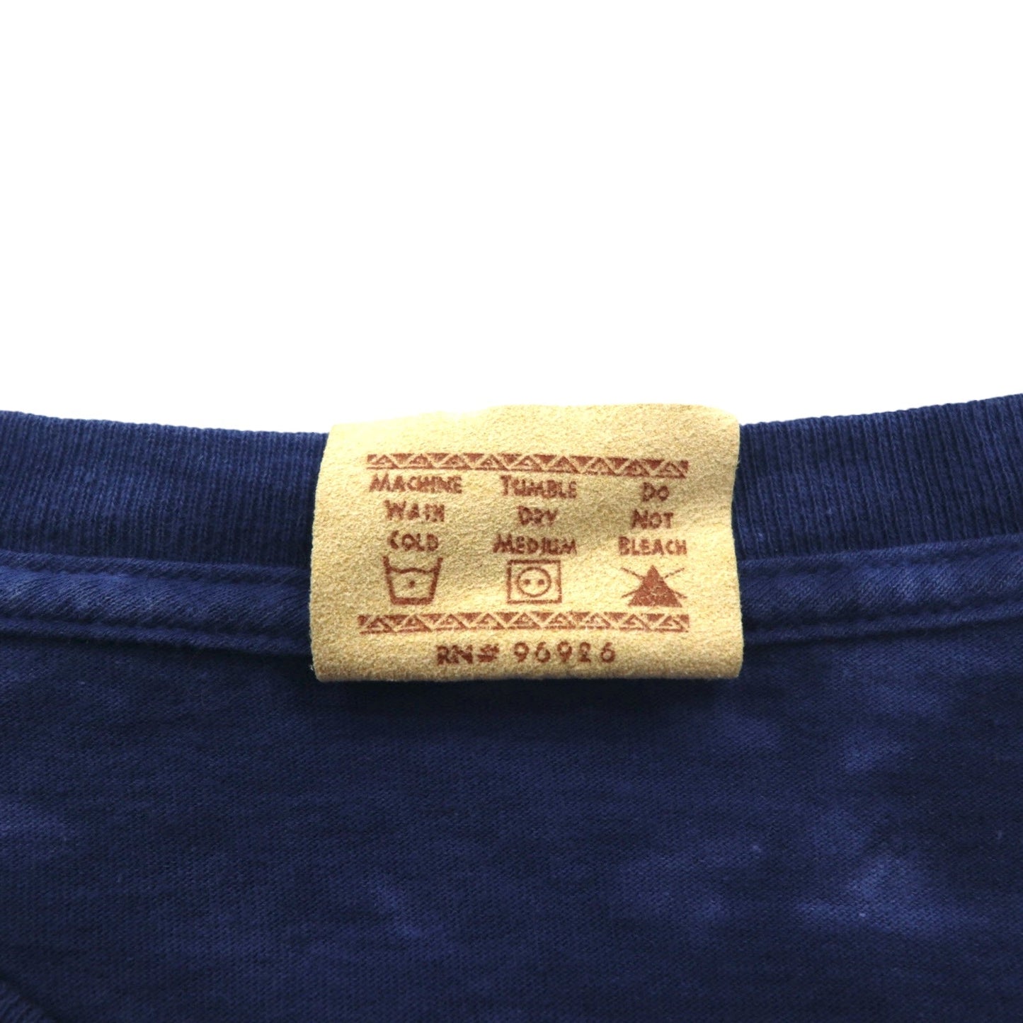 THE MOUNTAIN ロングスリーブTシャツ ロンT XXL ネイビー USA タイダイ 星条旗 イーグル メキシコ製