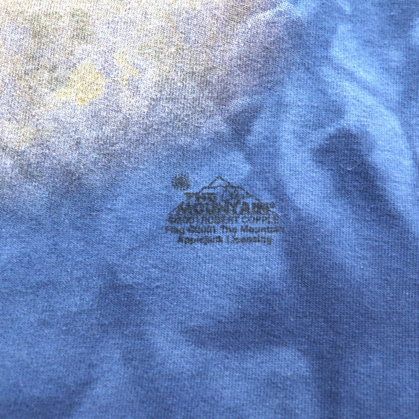 THE MOUNTAIN ロングスリーブTシャツ ロンT XXL ネイビー USA タイダイ 星条旗 イーグル メキシコ製