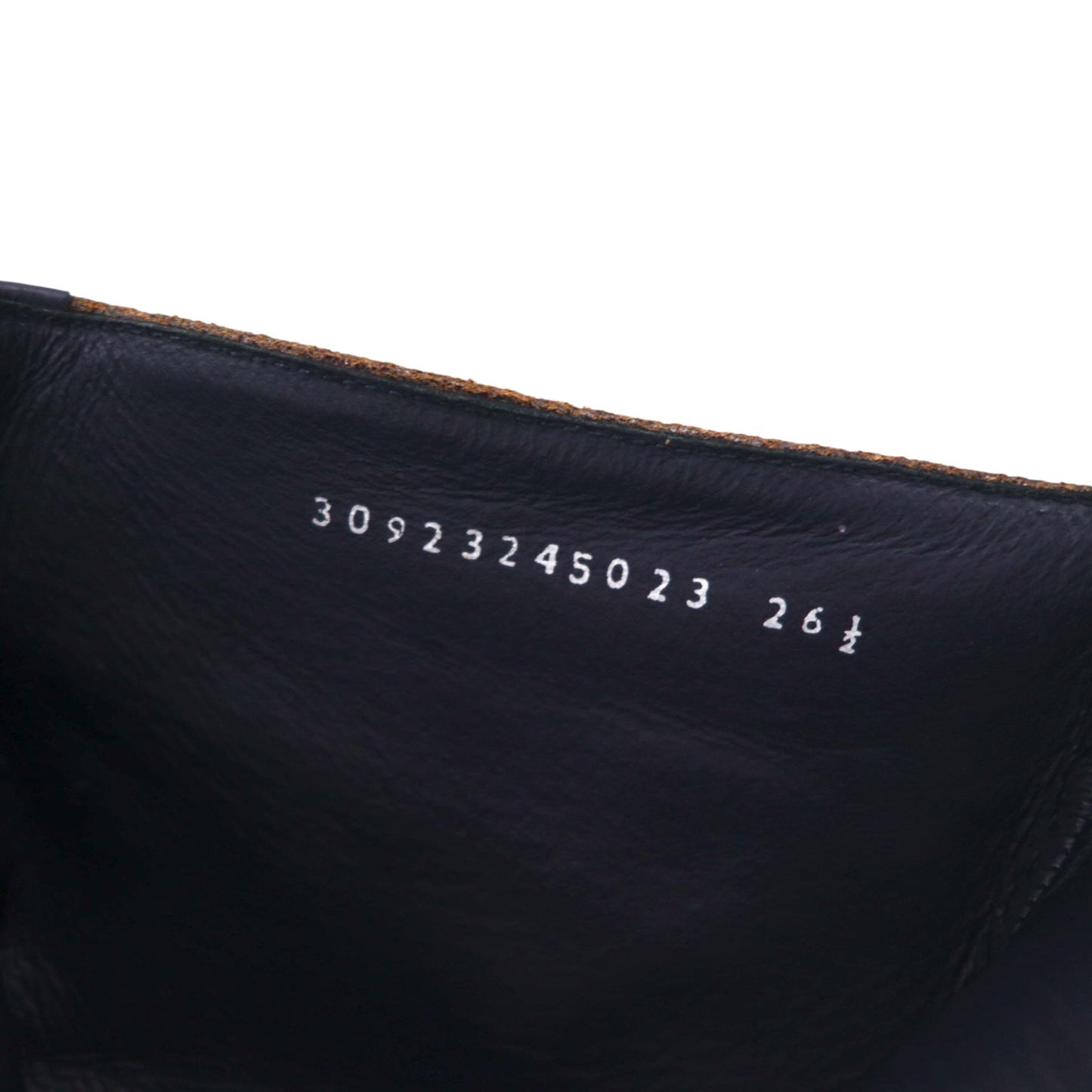 KENZO 日本製 レザー サイドジップブーツ 26.5cm クラック加工 グッドイヤーウェルト製法 30923245023