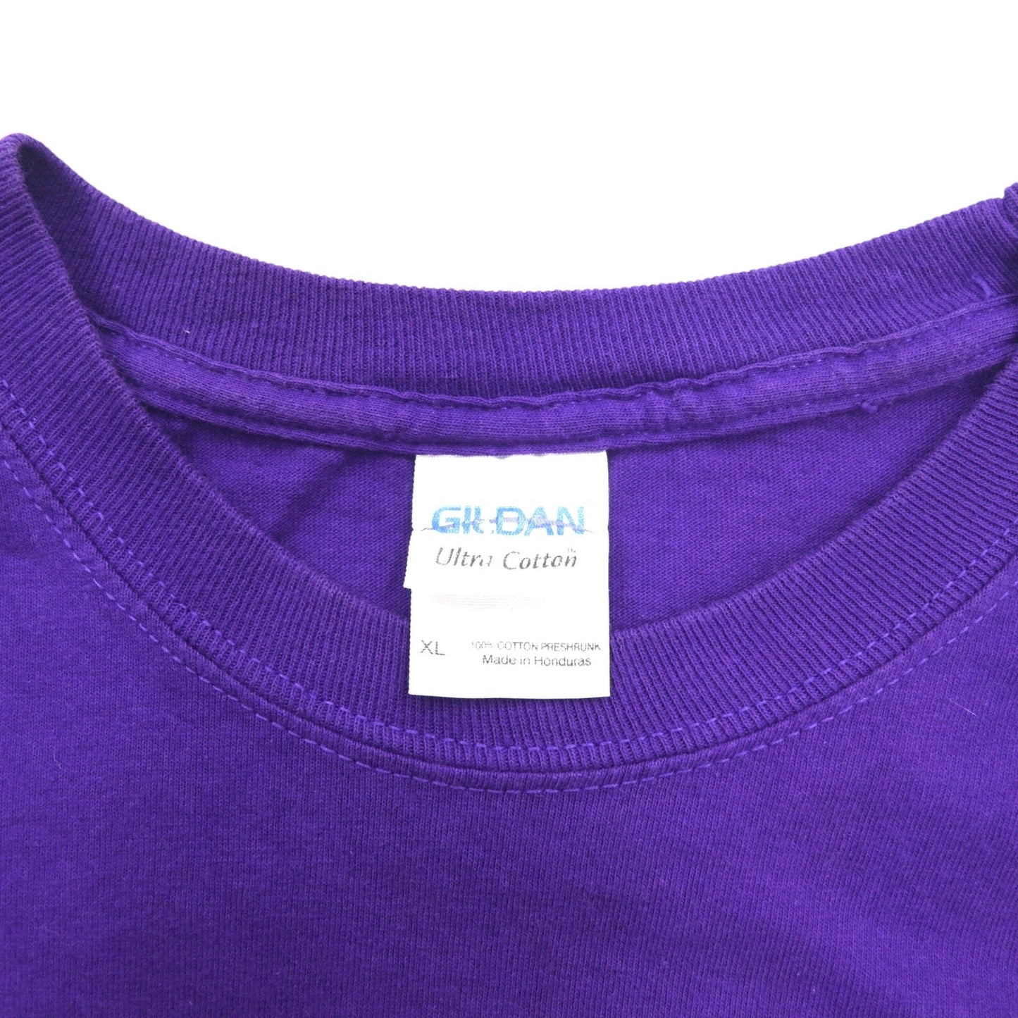 GILDAN ロングスリーブTシャツ ロンT XL パープル コットン NFL BATTLE OF THE BAYS