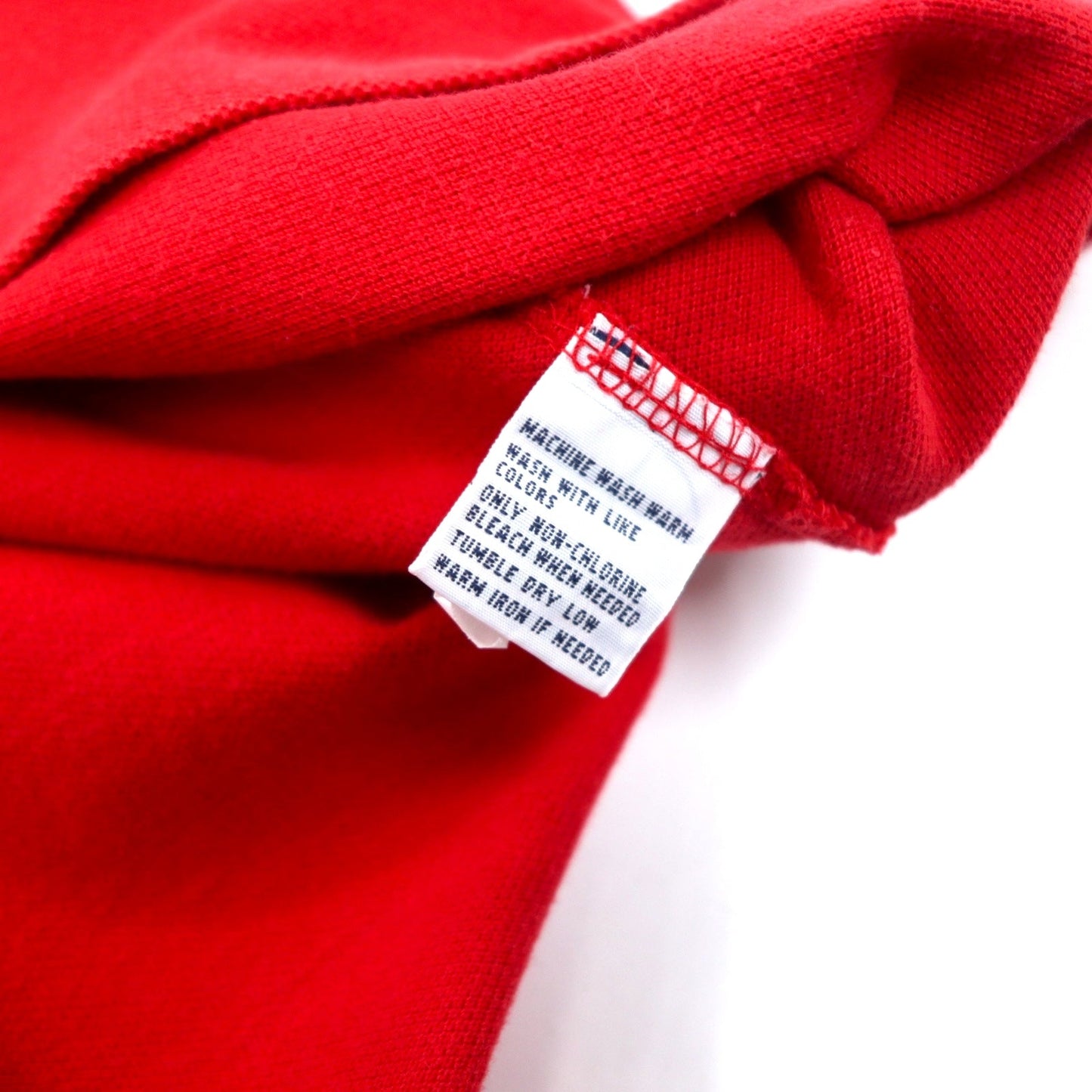 Polo by Ralph Lauren ポロシャツ 4XLT TALL レッド コットン 鹿の子 スモールポニー刺繍 ビッグサイズ