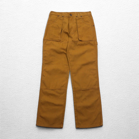 Dickies ダブルニー ダック ペインターパンツ M キャメル ブラウン コットン G4586BD