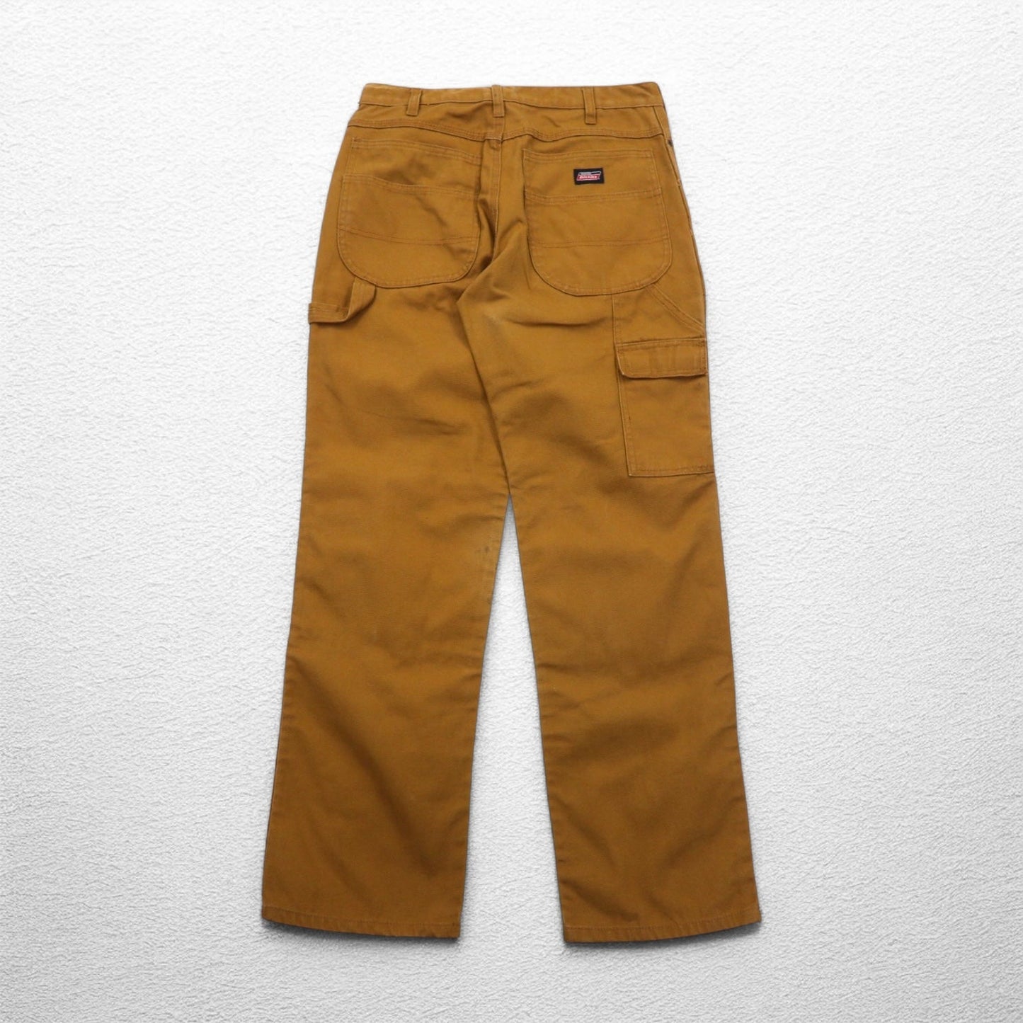 Dickies ダブルニー ダック ペインターパンツ M キャメル ブラウン コットン G4586BD