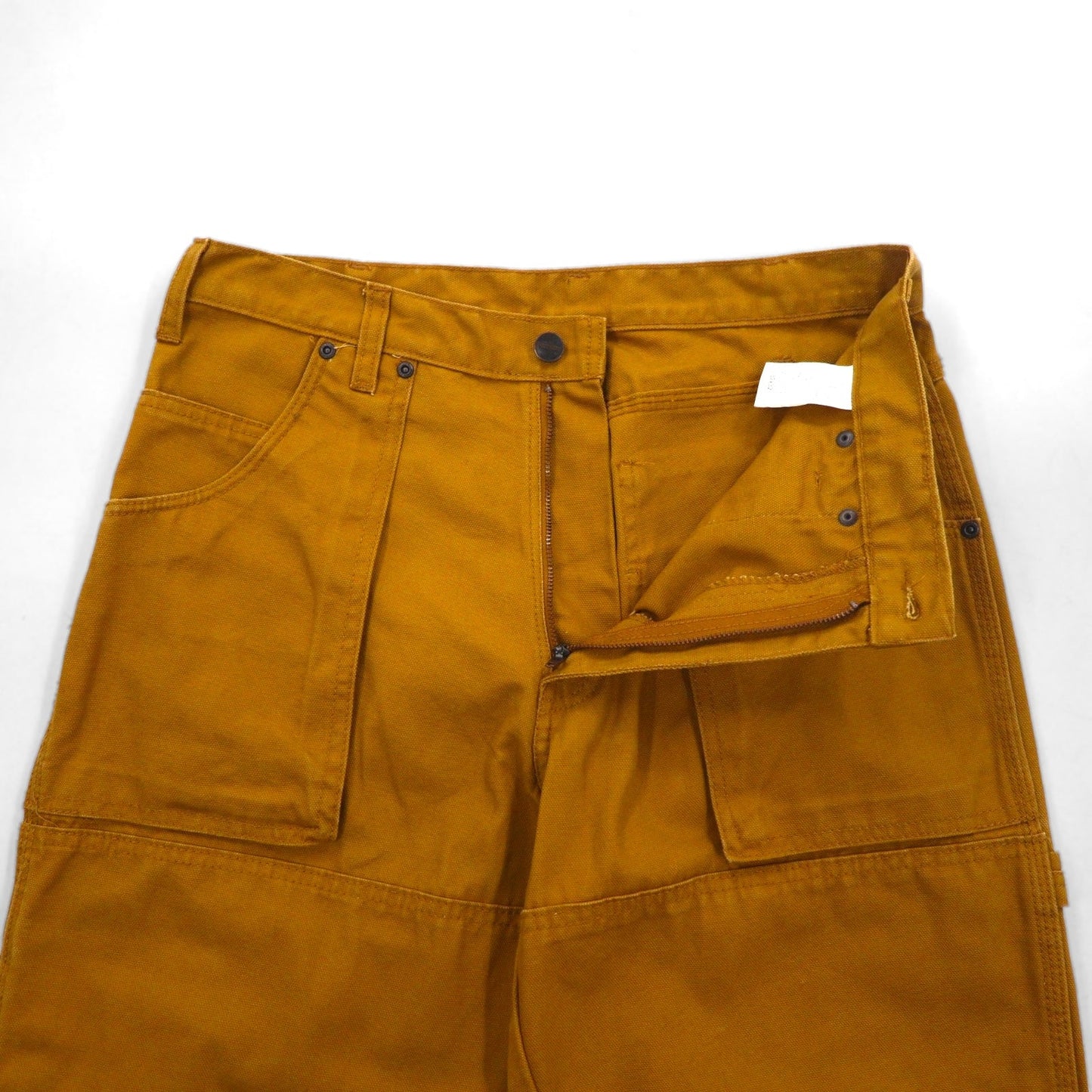 Dickies ダブルニー ダック ペインターパンツ M キャメル ブラウン コットン G4586BD