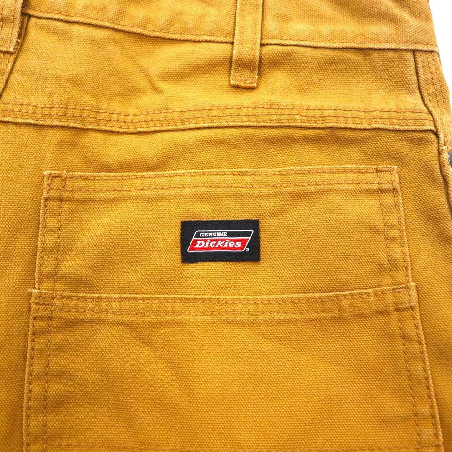 Dickies ダブルニー ダック ペインターパンツ M キャメル ブラウン コットン G4586BD