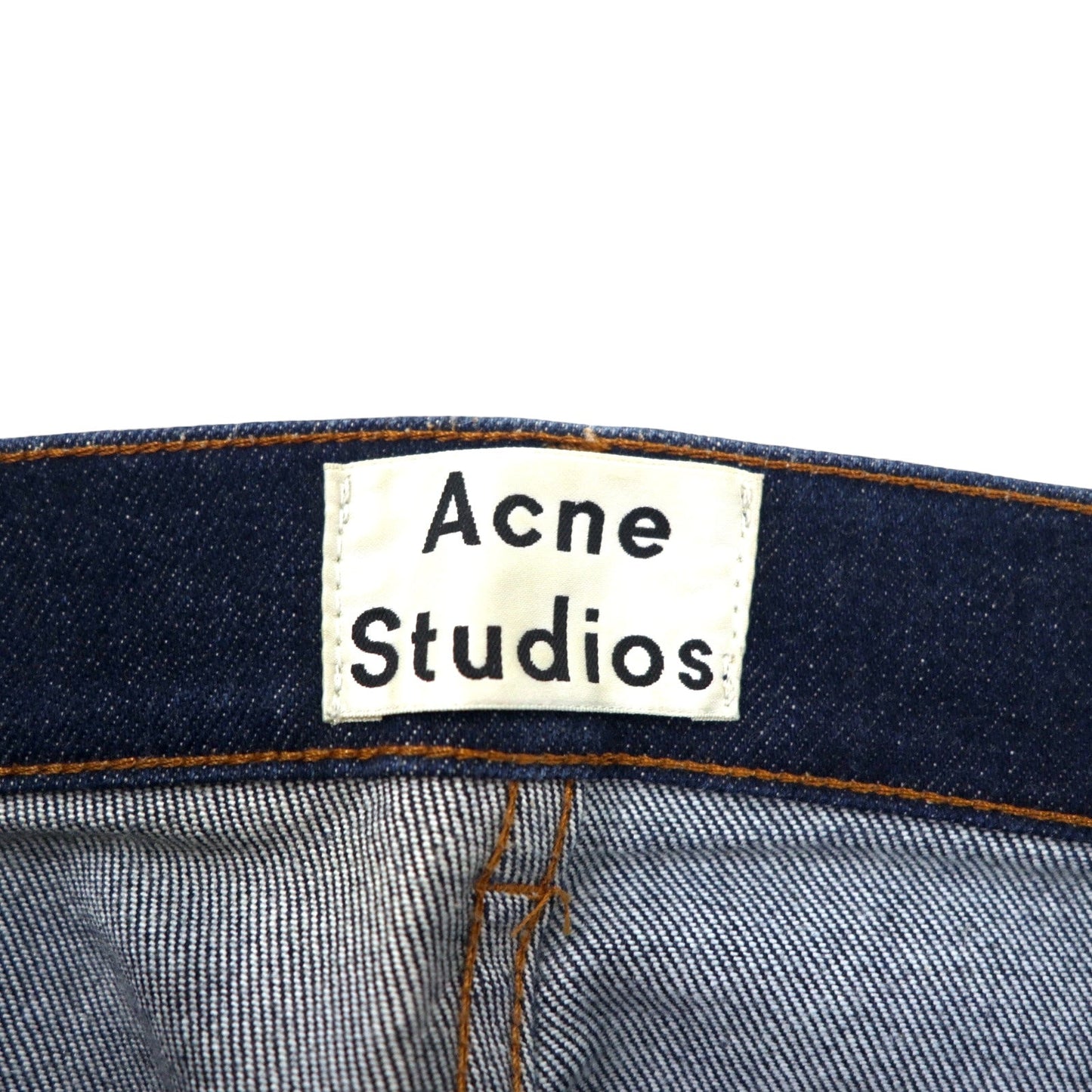 Acne Studios イタリア製 リジッド デニムパンツ スキニー ジーンズ 29 ブルー コットン ストレッチ ACE STR RW