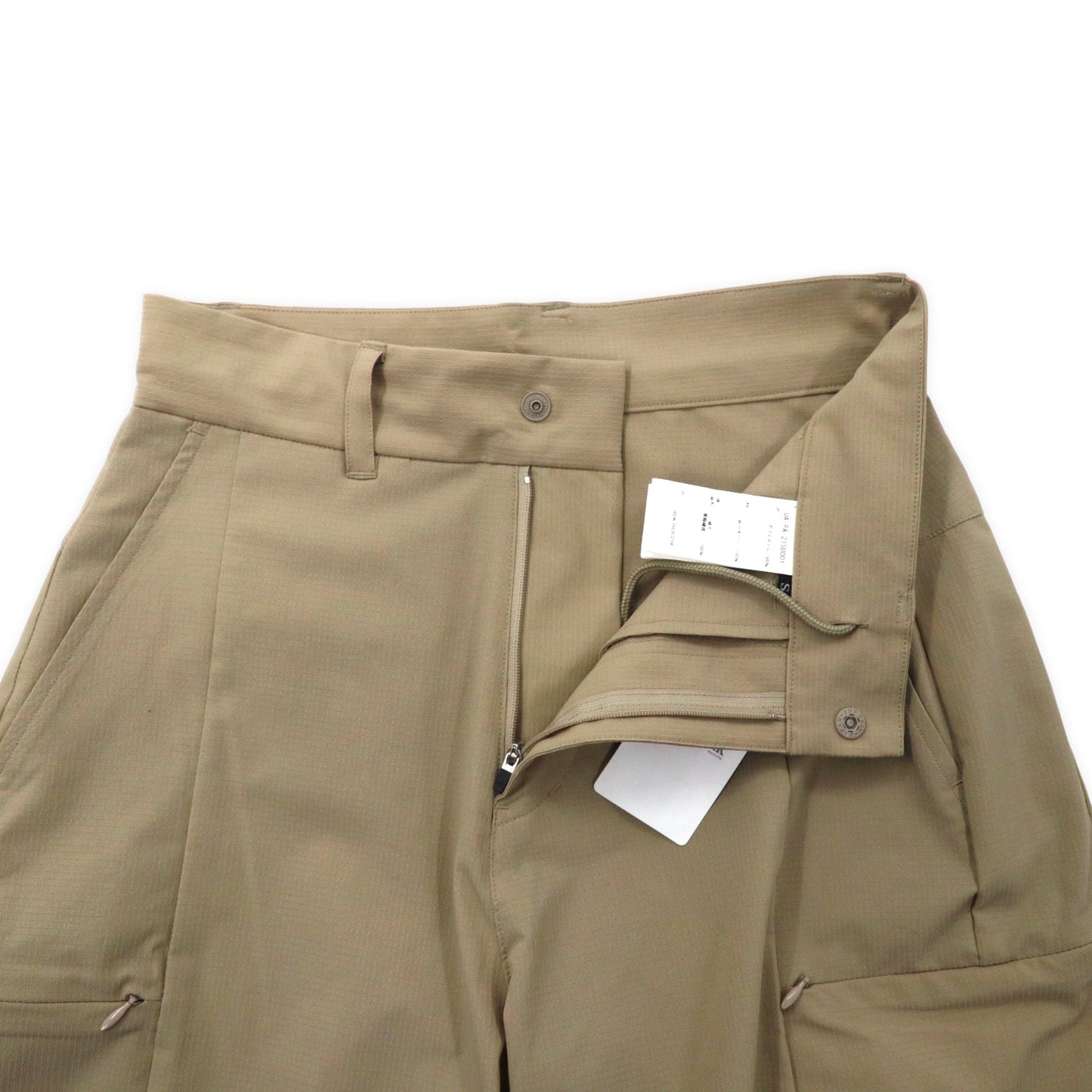 snow peak ドットエア ショーツ ショートパンツ S ベージュ ポリエステル ストレッチ BEAUTY & YOUTH 別注 BY DOT AIR SRTS UA-PA-21SU00102BG 未使用品