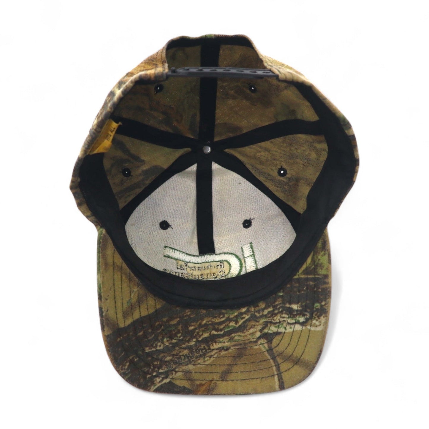 Real Tree スナップバック リアルツリーカモ アウトドアキャップ FREE カーキ アメリカ企業 Industrial Consultants 刺繍