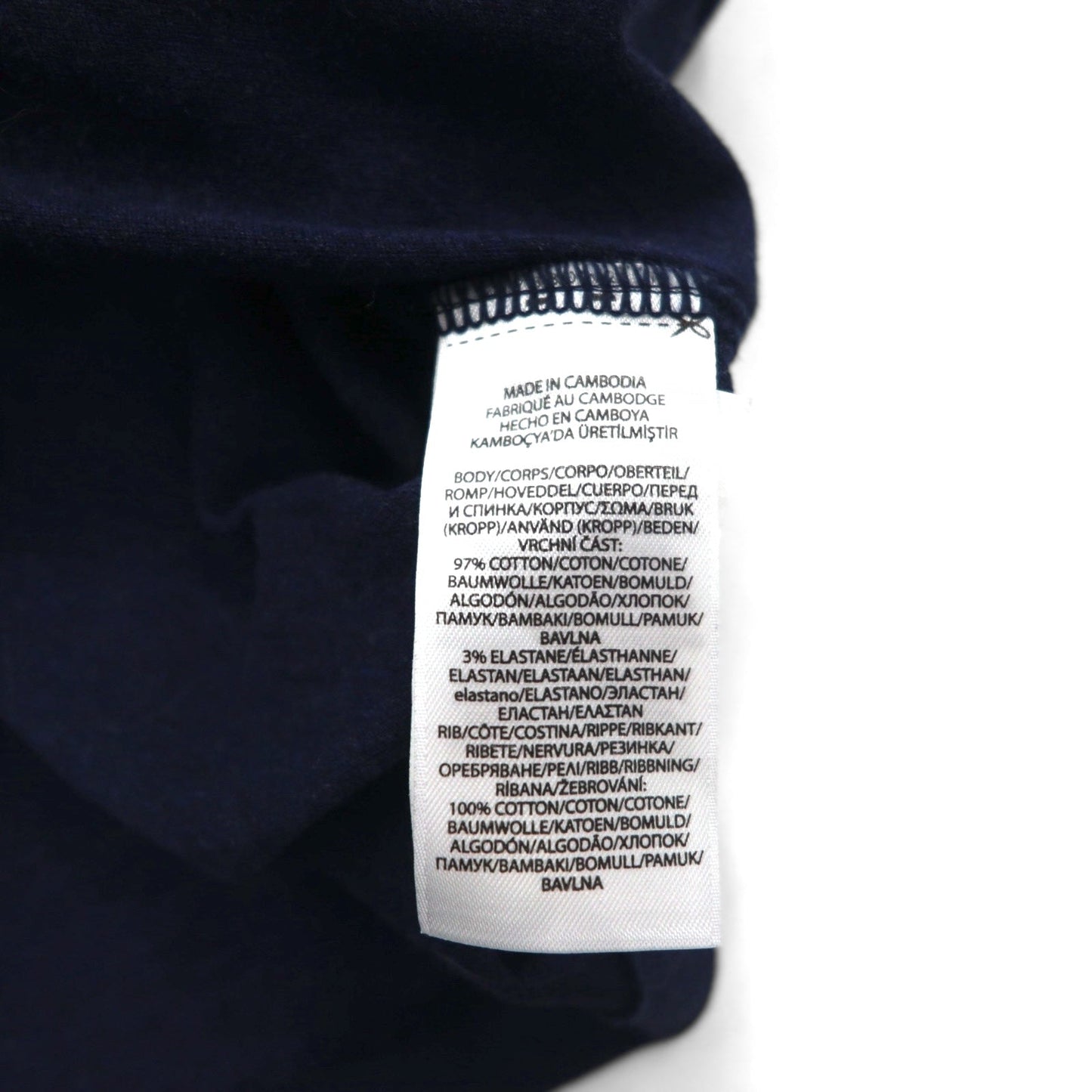 POLO RALPH LAUREN クラシックフィット ストレッチ メッシュ ハーフジップ ポロシャツ L ネイビー コットン スモールポニー刺繍